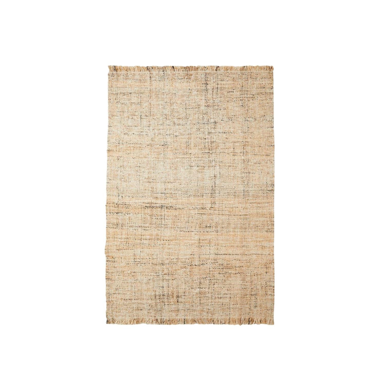 Teppich LINA 260*180cm handgefertigt aus Hanf & Viskose - Natur-Teppiche-Nordal A/S-le canapé