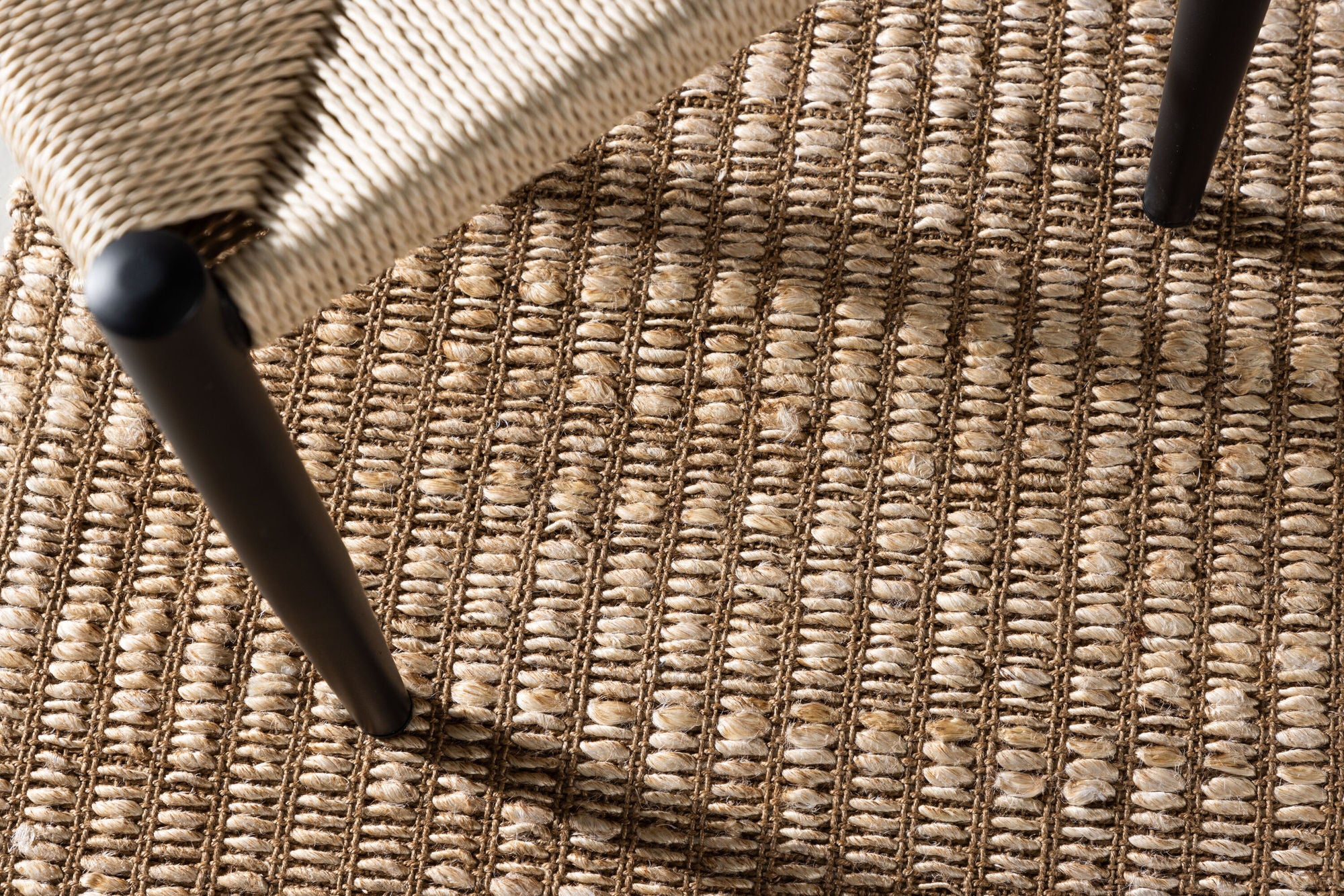 Teppich Marcie Rechteckig aus Jute 290*200cm - Natur/Beige-Teppich-Venture Home-le canapé