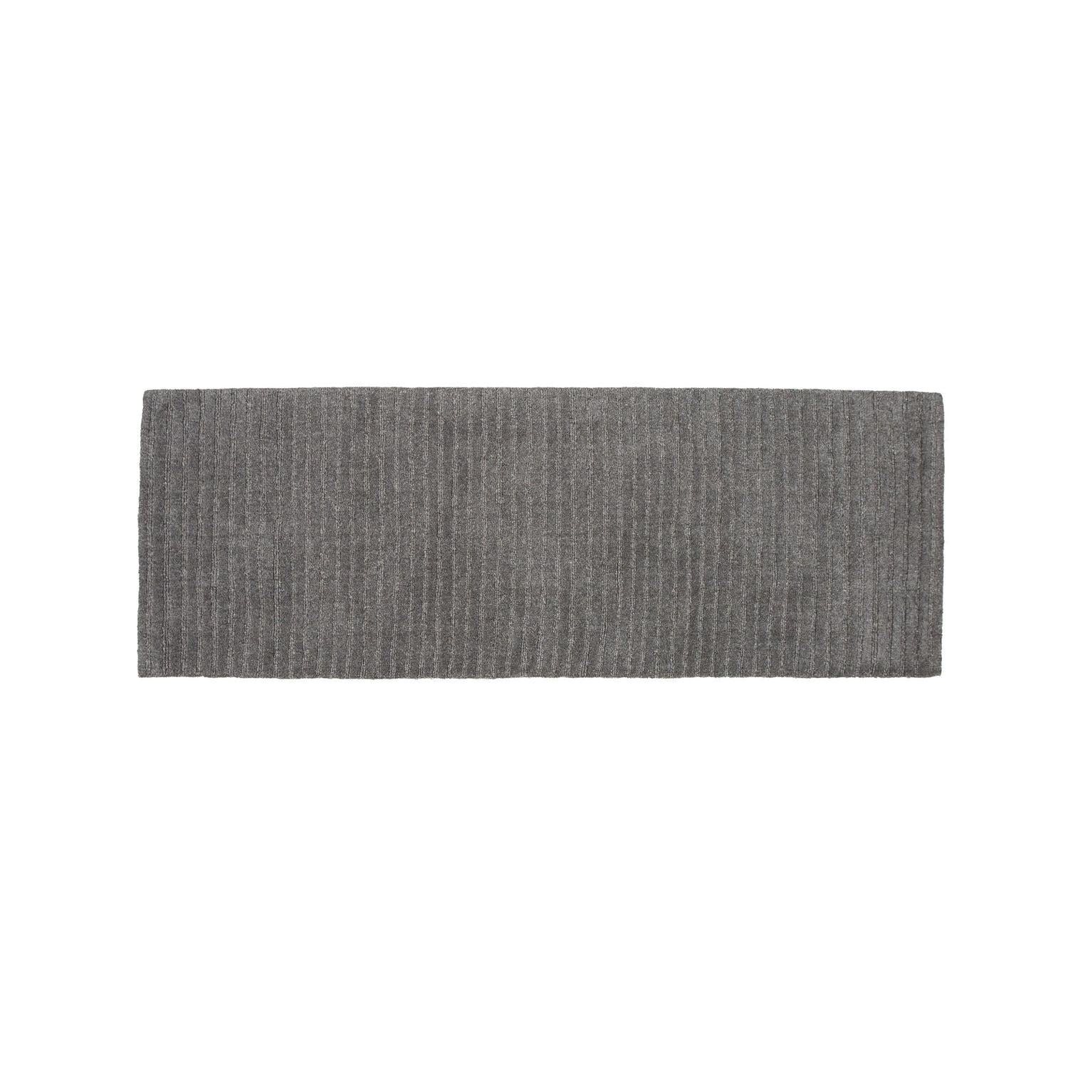 Teppich Milton 200*70cm - Dunkelgrau-Teppiche-Venture Home-le canapé
