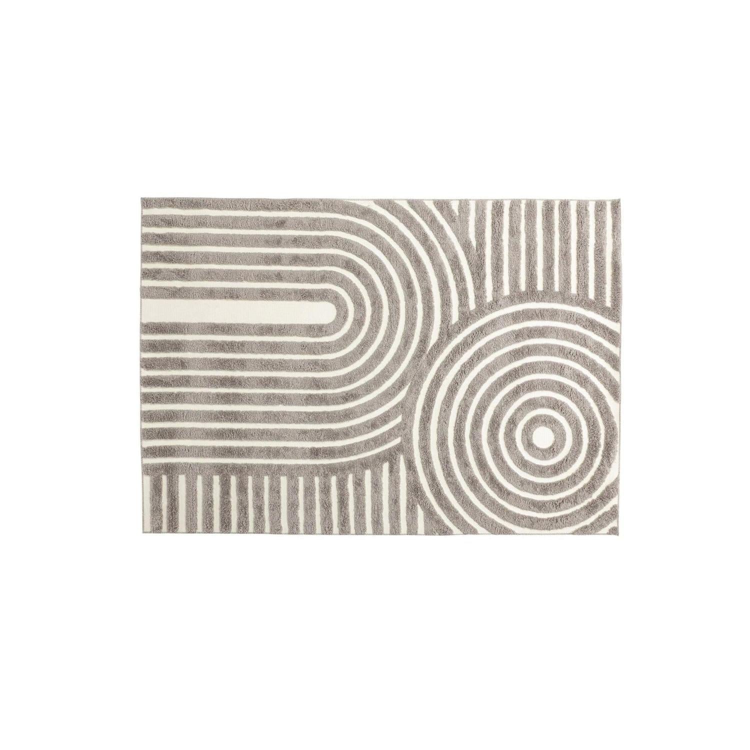 Teppich Nikita 290*200cm - Grau-Teppiche-Venture Home-le canapé