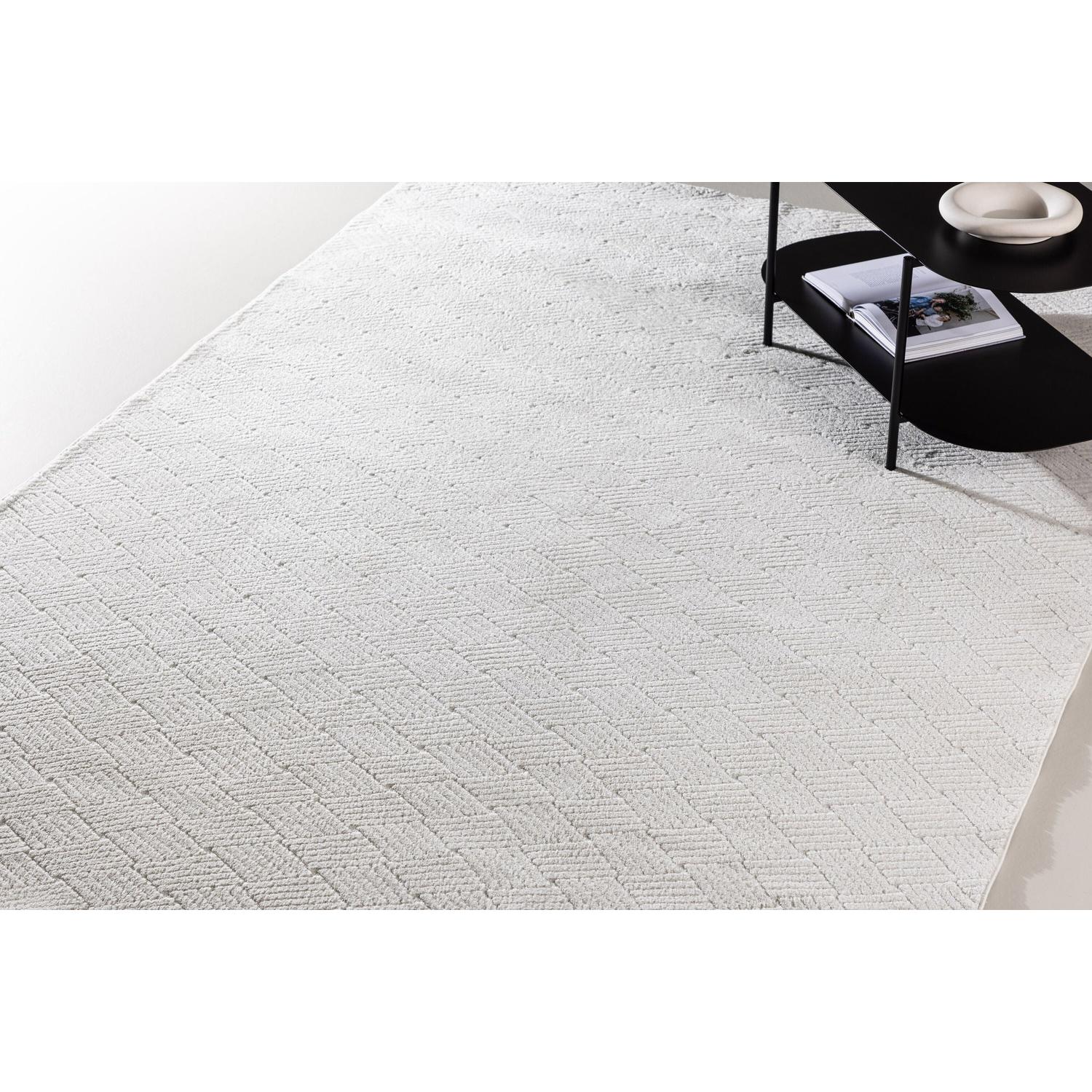 Teppich Todd Rechteckig 230*160cm - Weiß-Teppich-Venture Home-le canapé