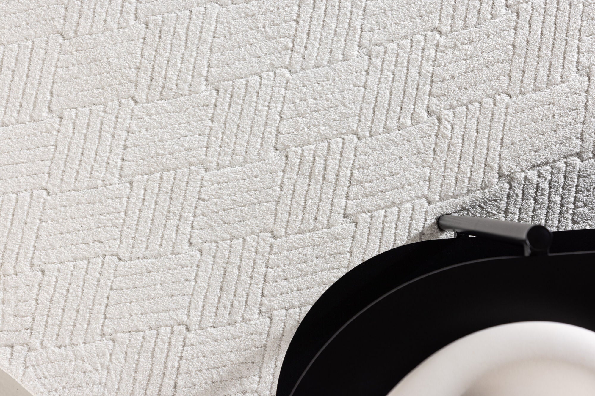 Teppich Todd Rechteckig 230*160cm - Weiß-Teppich-Venture Home-le canapé