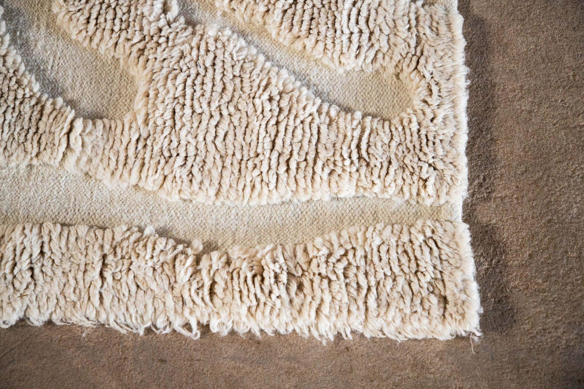 Teppich Trondheim x Josefin Lustig 200*300cm - Beige/Weiß-Teppiche-Vind-le canapé