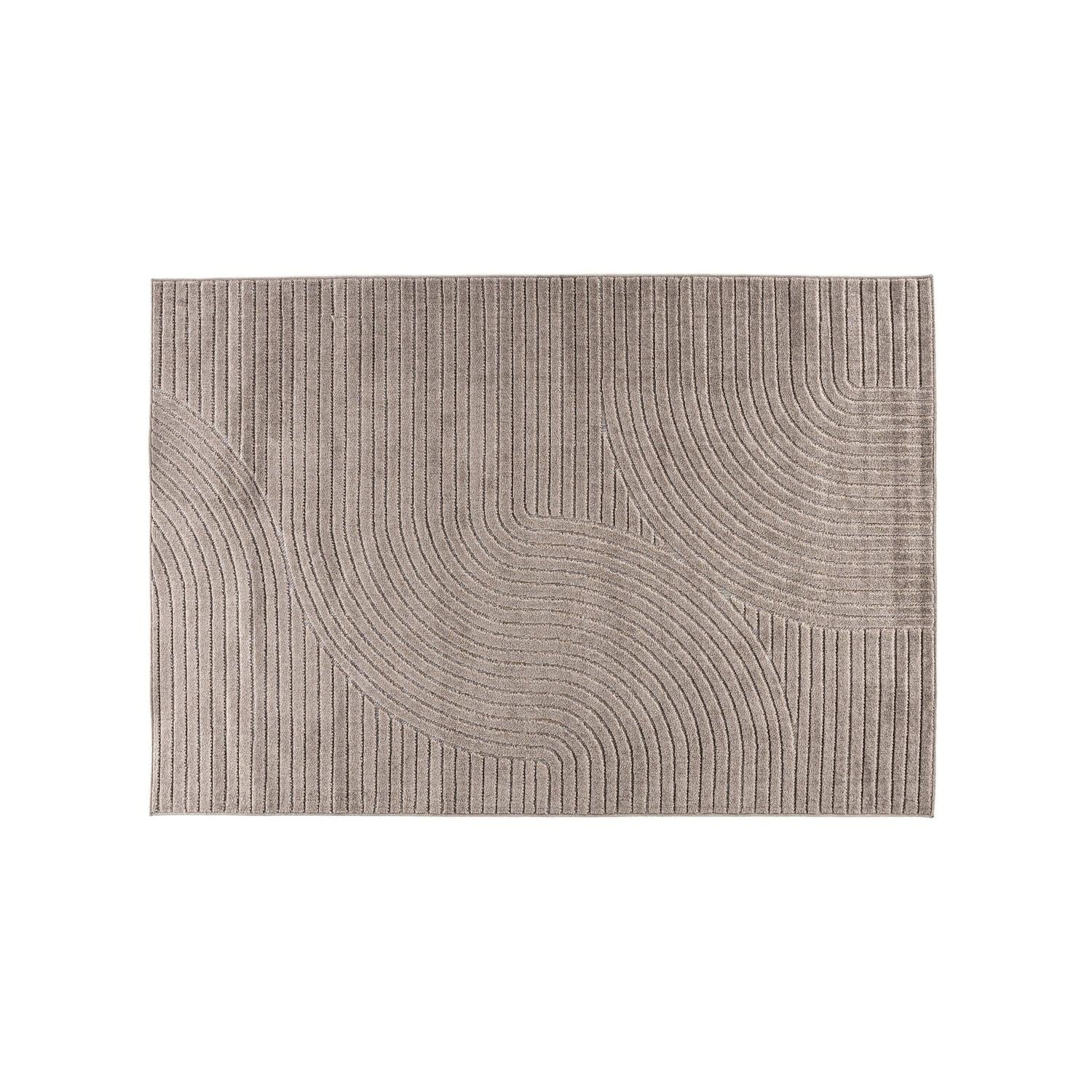 Teppich Vince Rechteckig 290*200cm - Braun-Teppich-Venture Home-le canapé