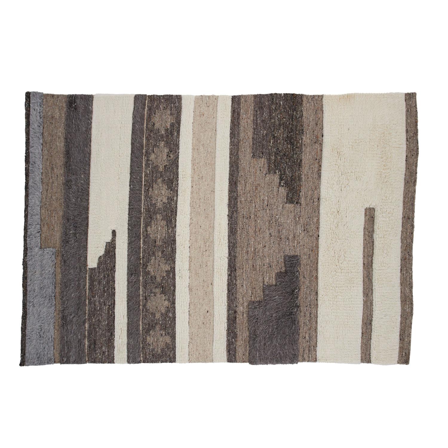 Teppich Vincent 230*160cm - Braun/Beige-Teppich-Venture Home-le canapé