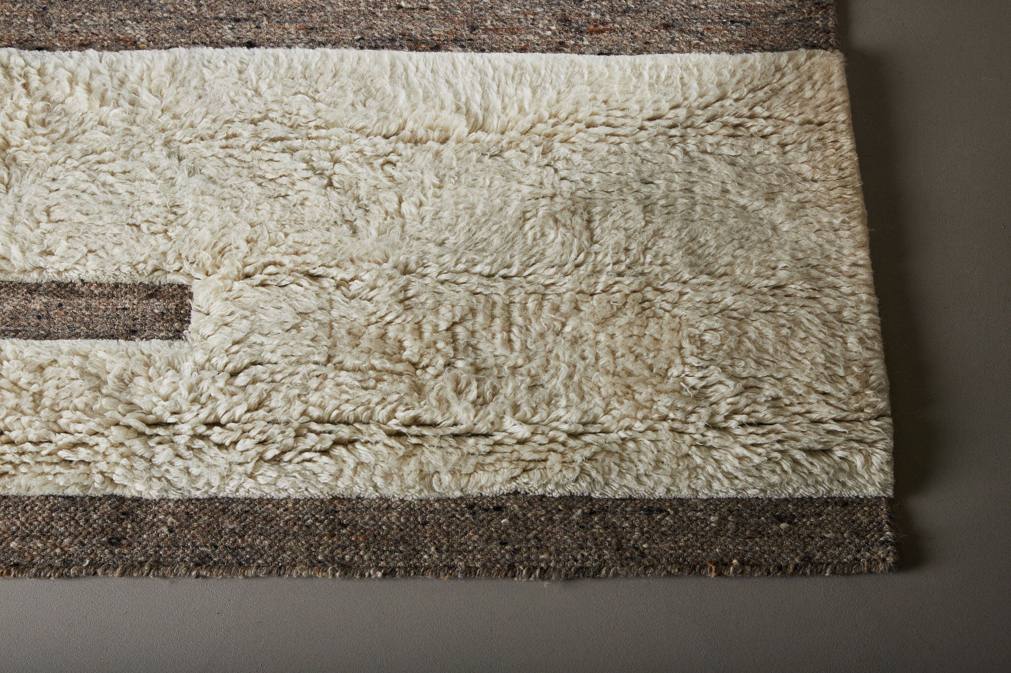 Teppich Vincent Rechteckig 300*200cm - Braun/Beige-Teppich-Venture Home-le canapé