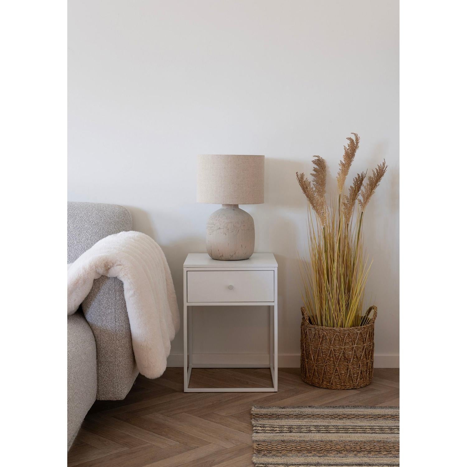 Tischlampe Bilby aus Keramik - Beige-Tischlampen-House Nordic-le canapé