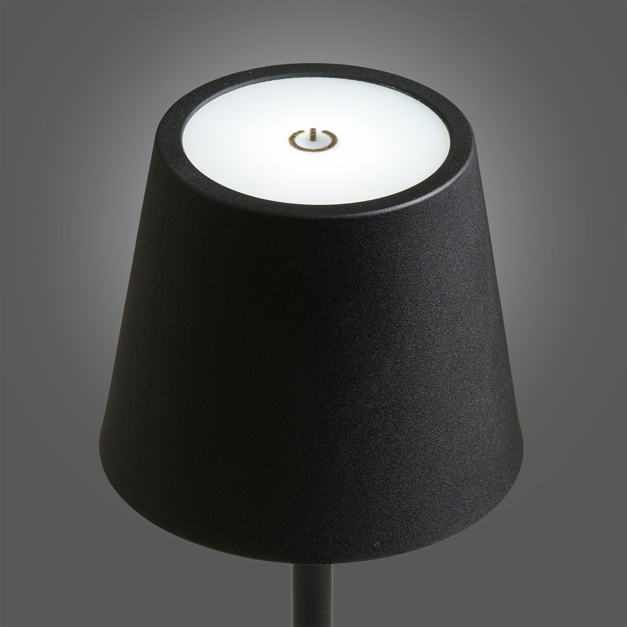 Tischlampe Bradford aus Metall - Schwarz-Tischlampen-House Nordic-le canapé