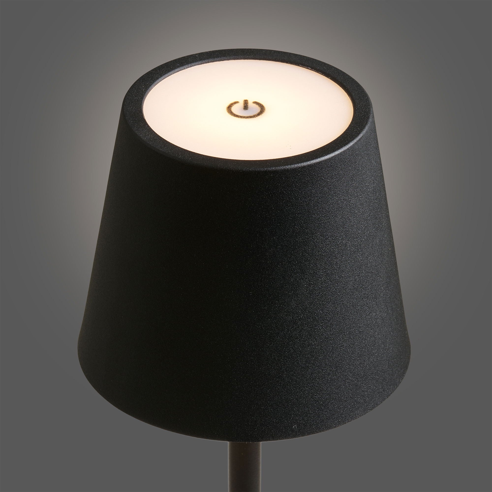 Tischlampe Bradford aus Metall - Schwarz-Tischlampen-House Nordic-le canapé