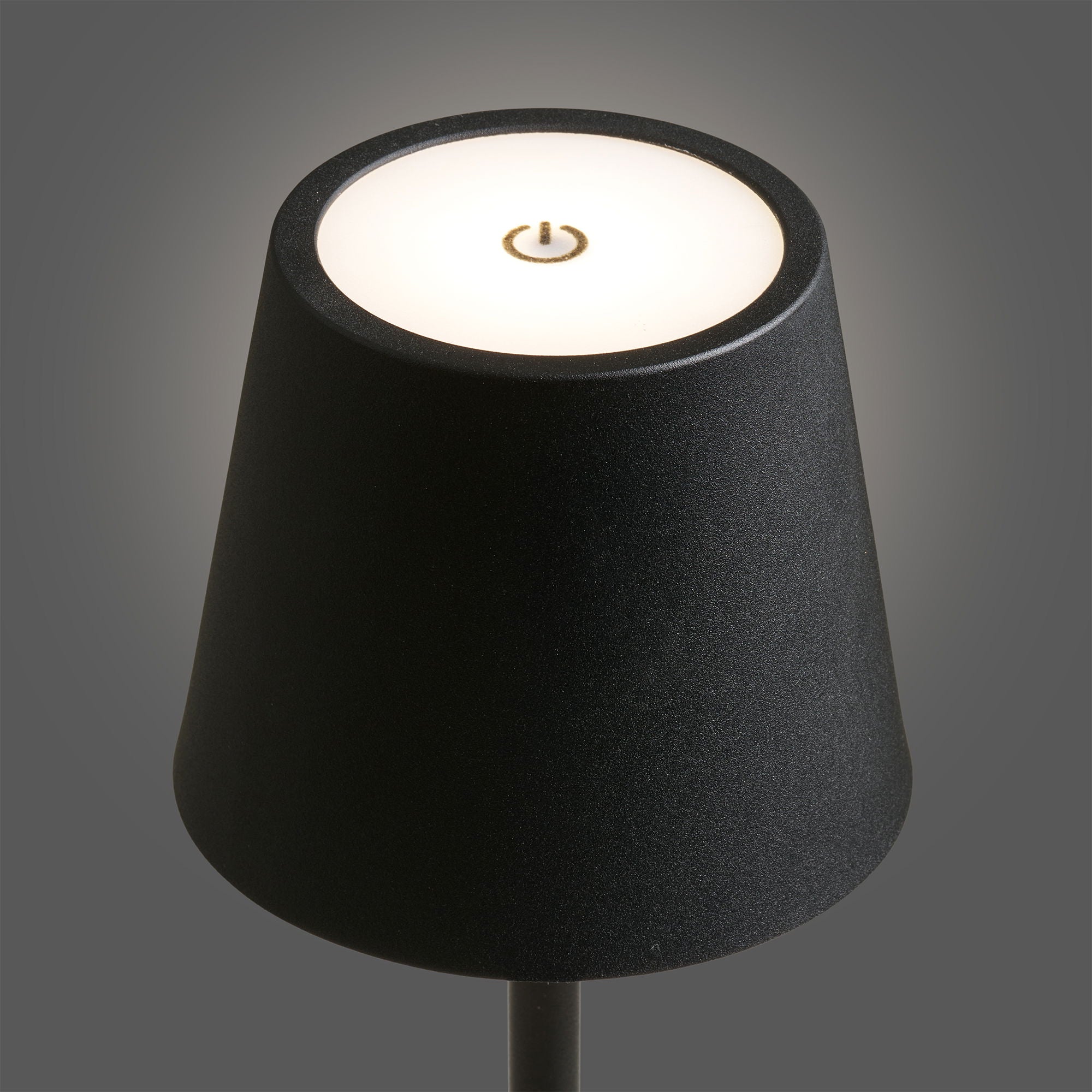 Tischlampe Bradford aus Metall - Schwarz-Tischlampen-House Nordic-le canapé