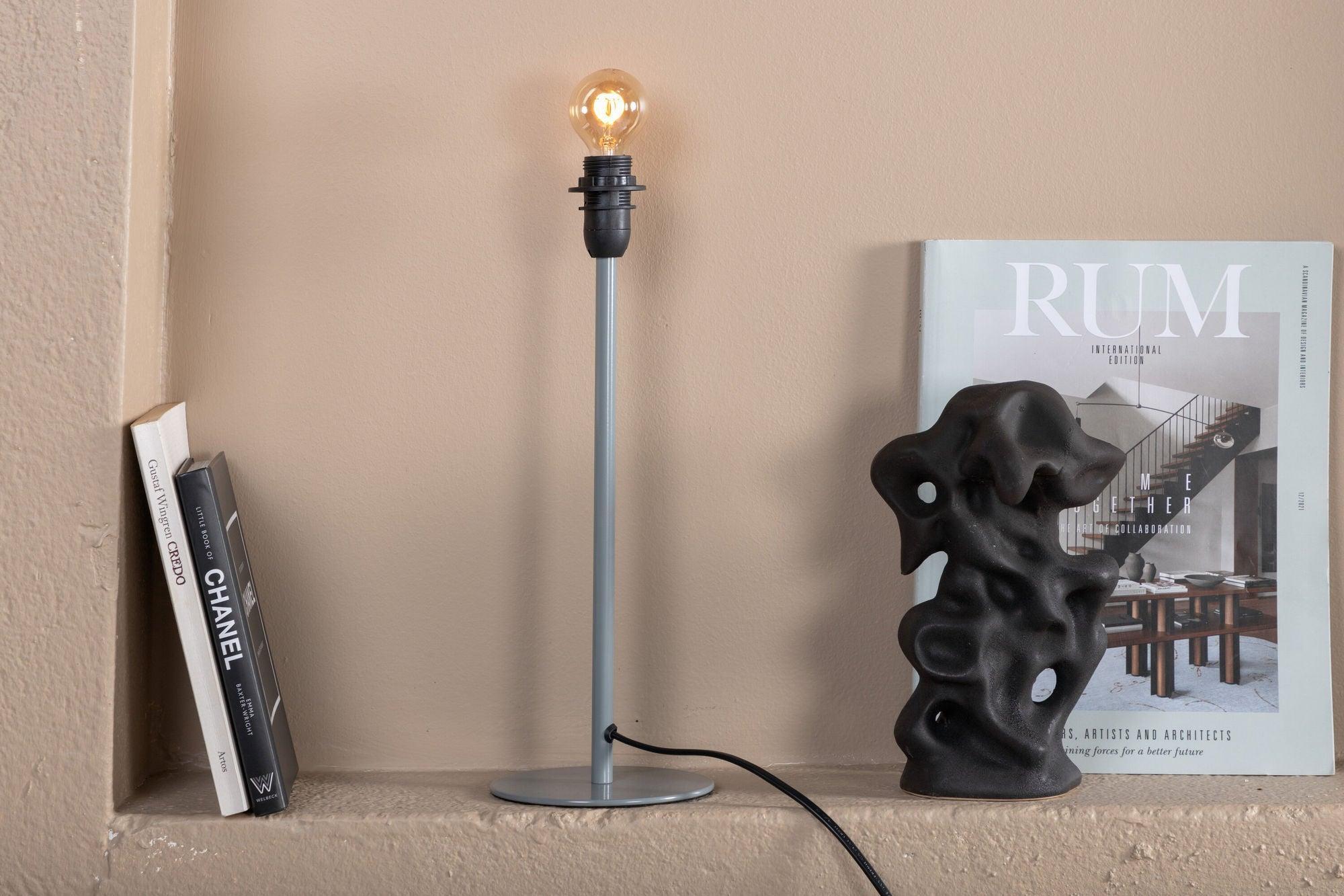Tischlampe Dasir - Grau-Tischlampen-Venture Home-le canapé