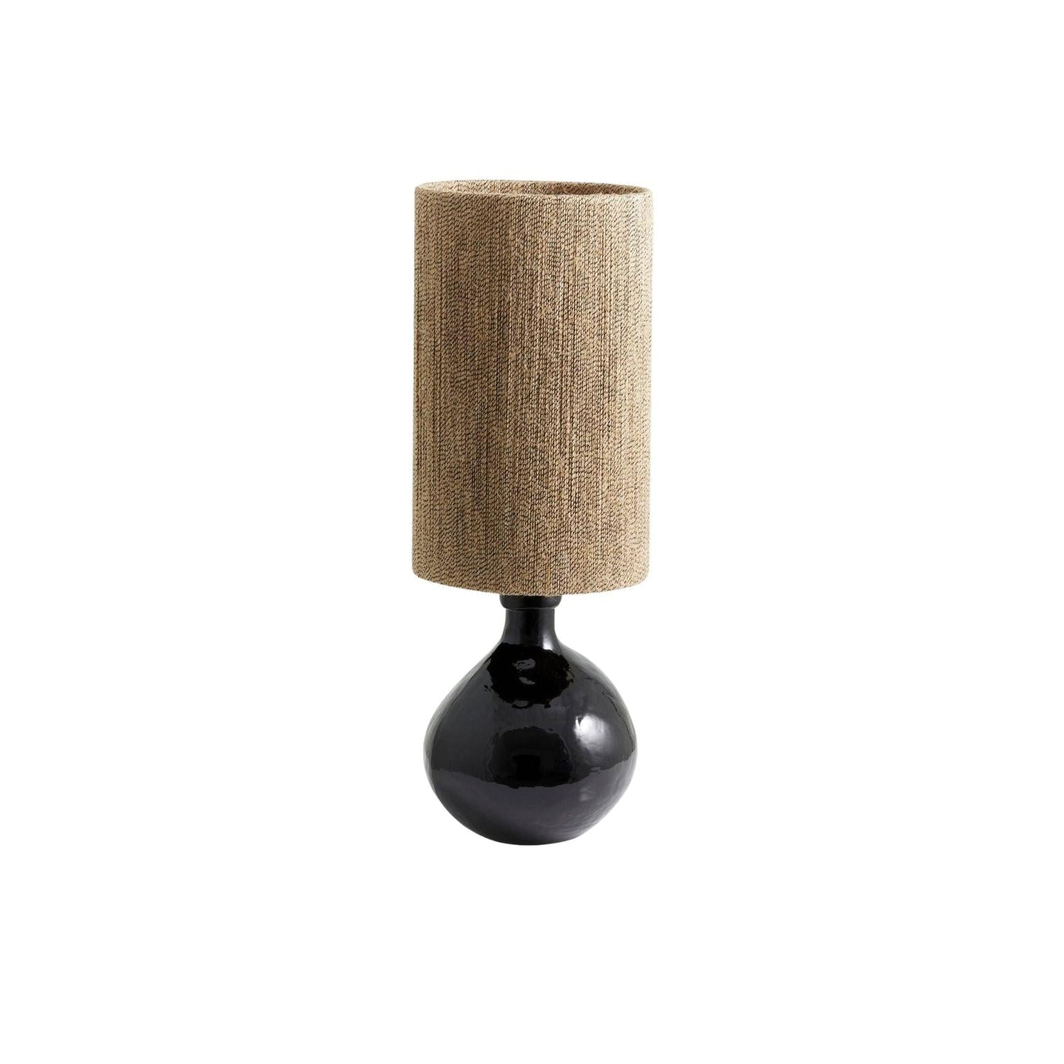Tischlampe DISSA - Schwarz/Natur-Tischlampe-Nordal A/S-le canapé