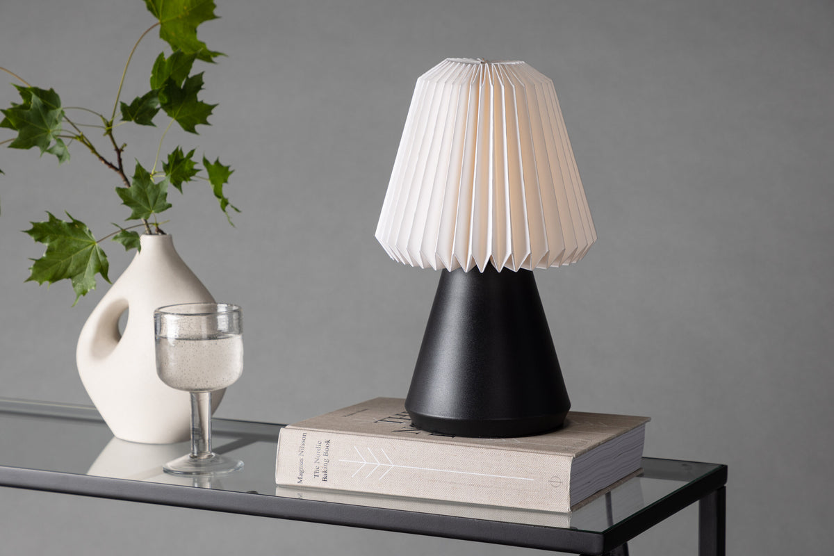 Tischlampe Fjällen mit Touch-Funktion - Schwarz-Tischlampen-Venture Home-le canapé
