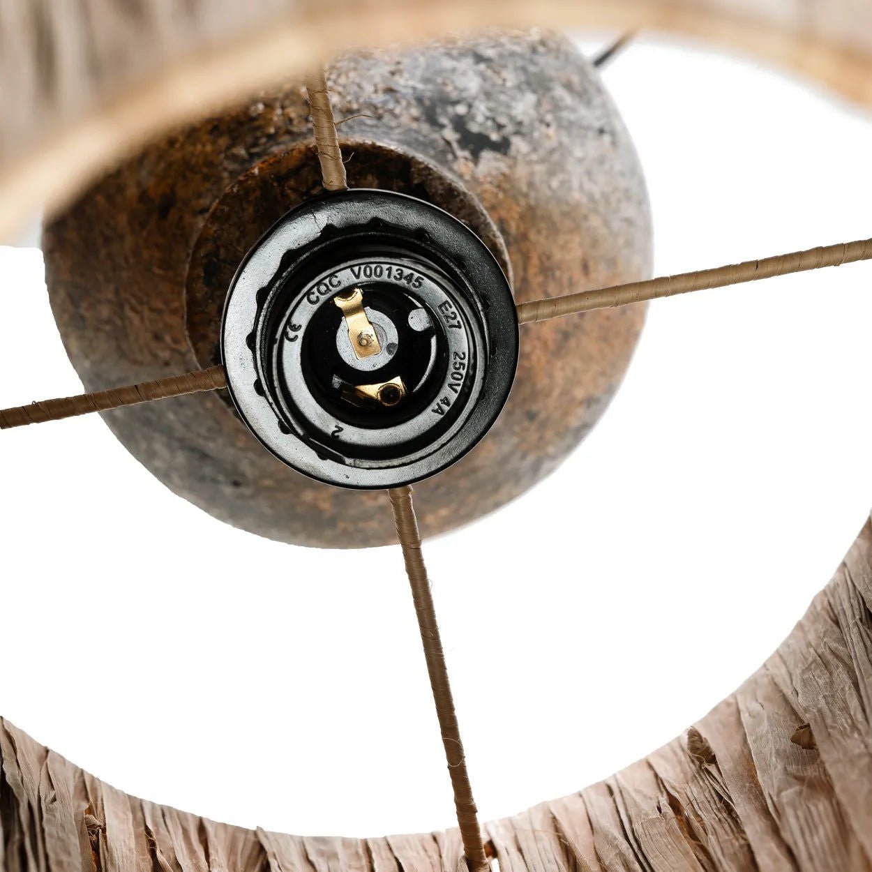 Tischlampe Ithaka - Antik Grau Natur-Tischlampe-Bazar Bizar-le canapé