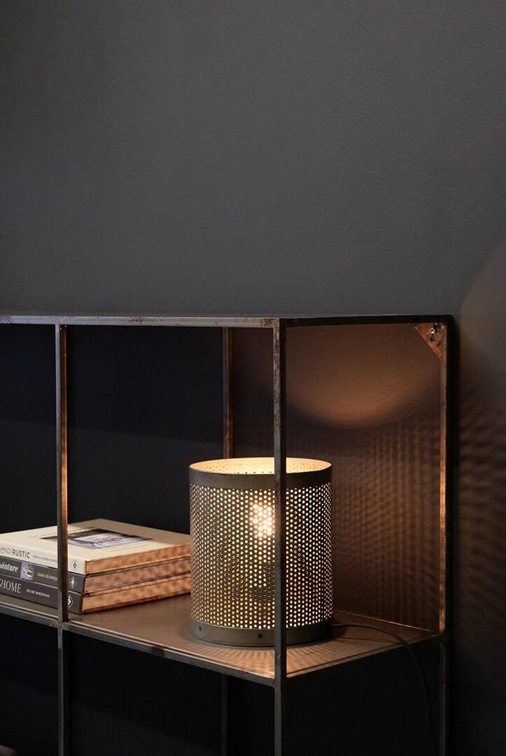 Tischlampe Kinsley aus Eisen-Tischlampe-Trademark Living-le canapé