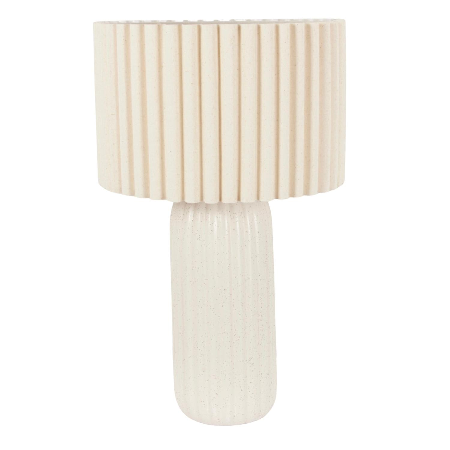 Tischlampe Lume Ridge Gr. L - Beige-Tischlampen-Pole to Pole-le canapé