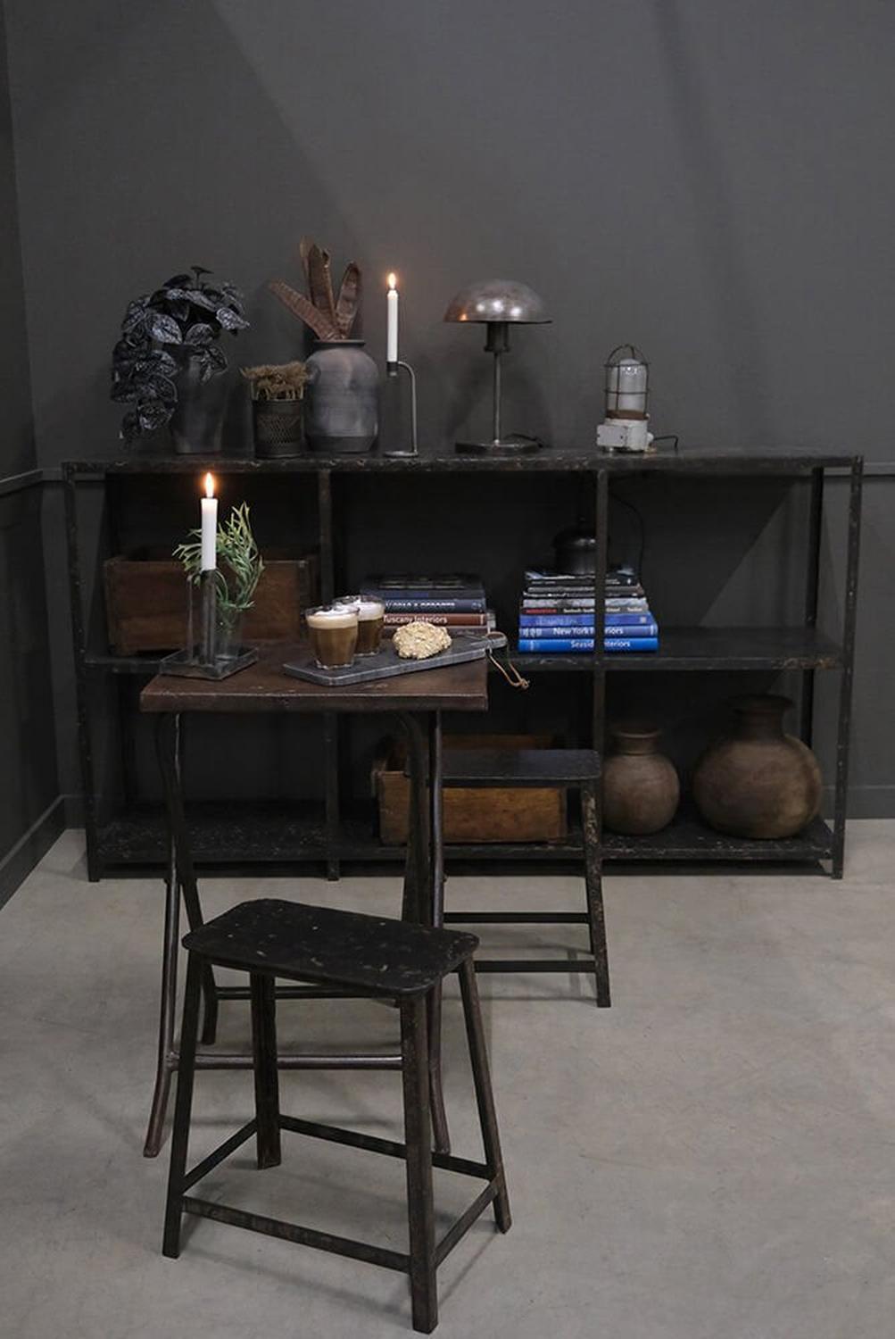 Tischlampe Luminate aus Eisen - S (40cm)-Tischlampe-Trademark Living-le canapé