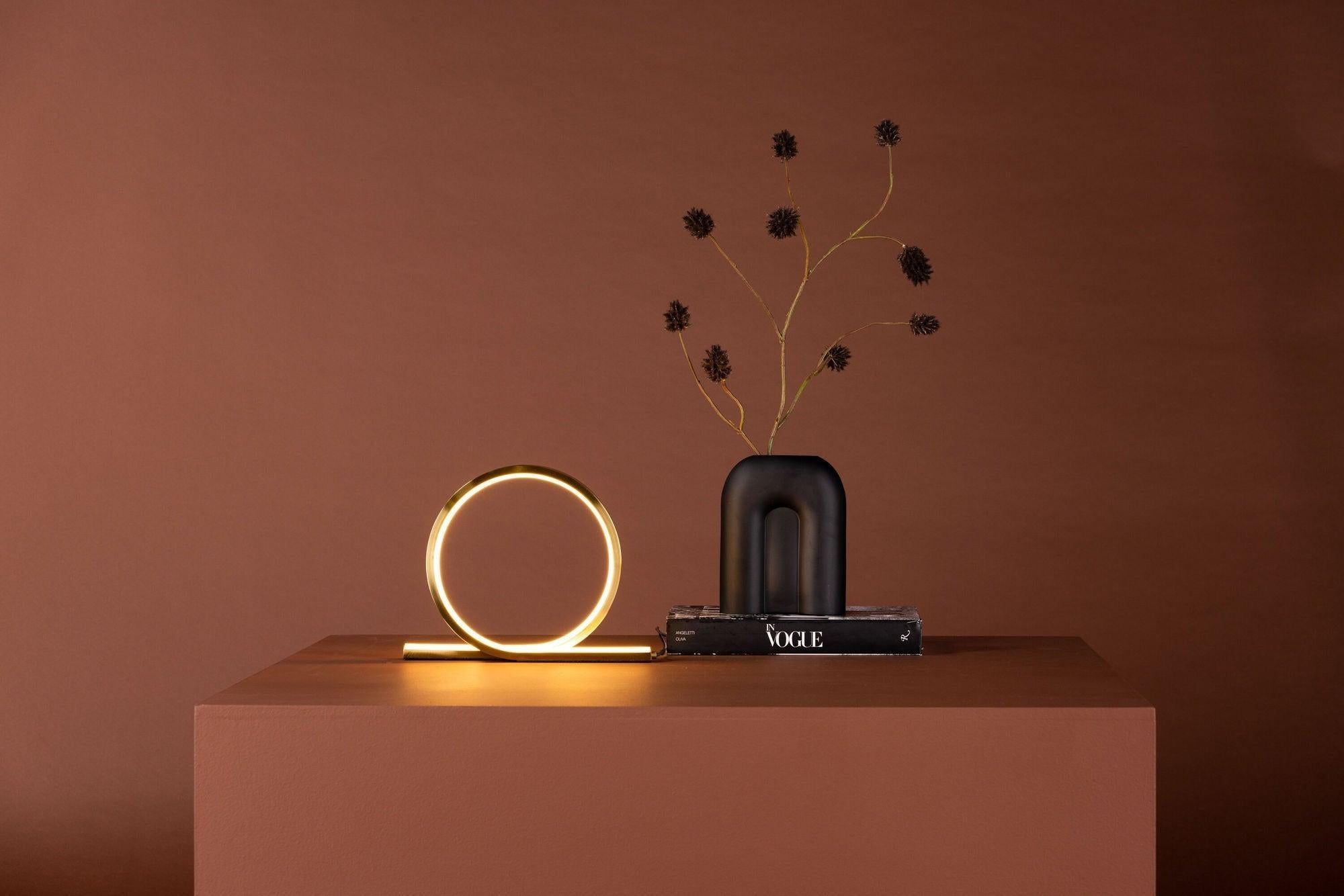 Tischlampe Saunier - Gold / Aluminium-Tischlampe-Venture Home-le canapé