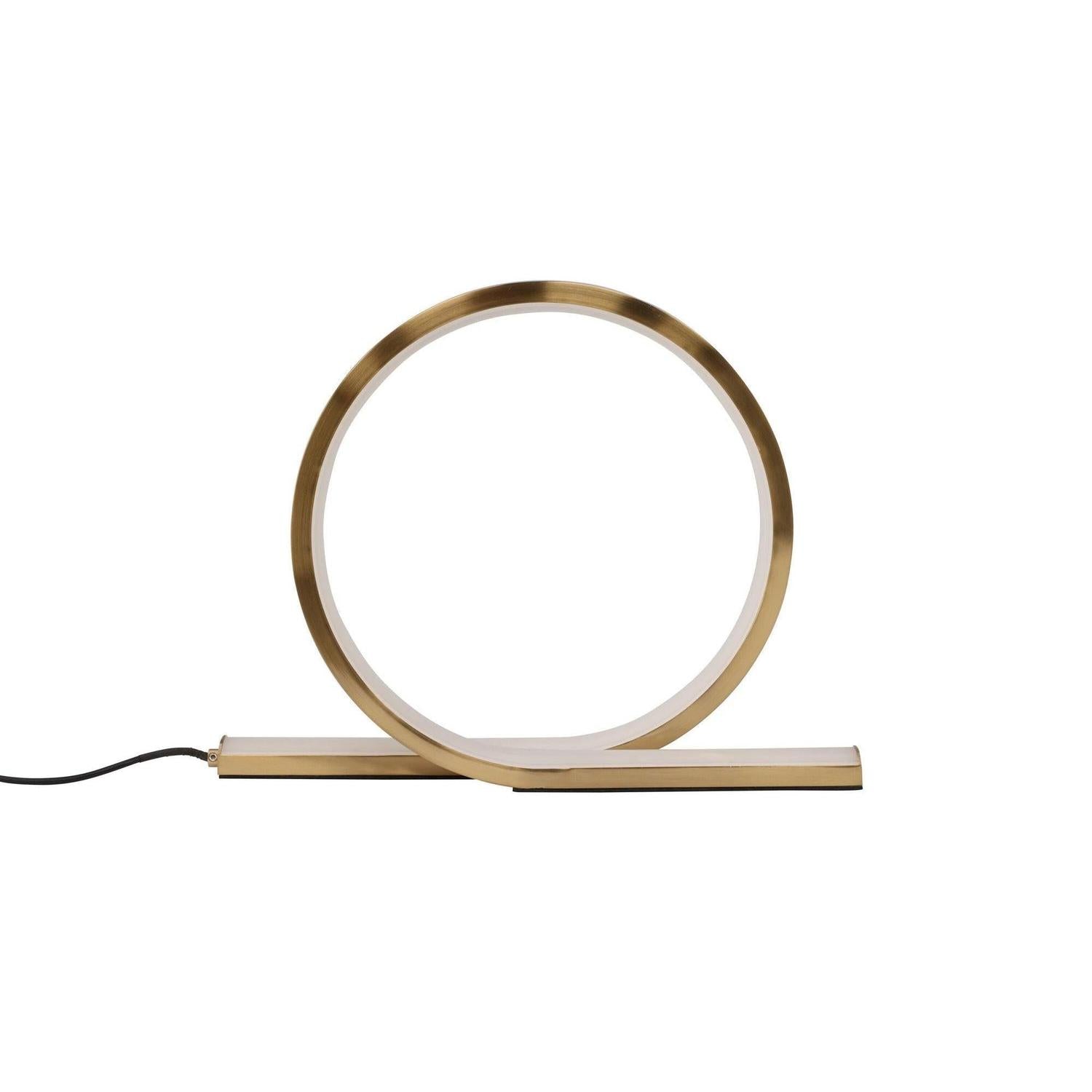 Tischlampe Saunier - Gold / Aluminium-Tischlampe-Venture Home-le canapé