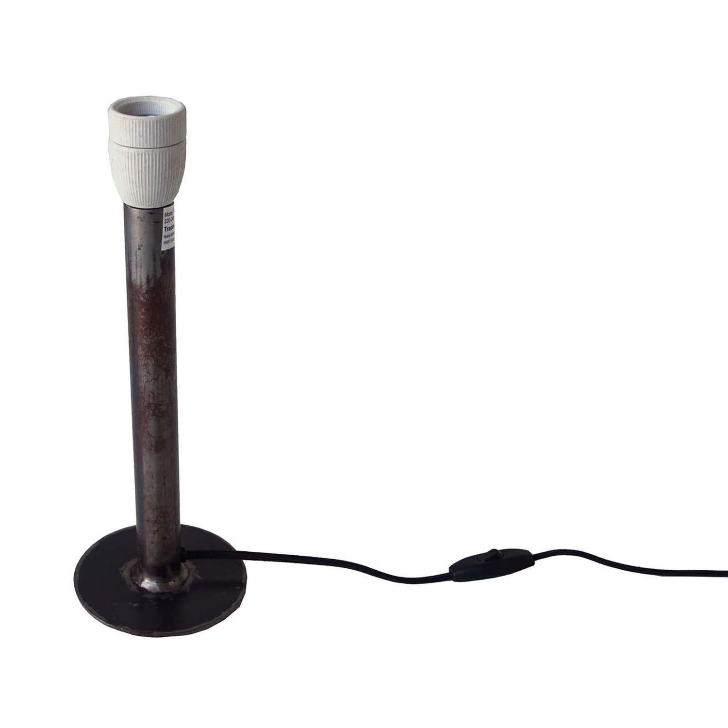 Tischlampen Leonardo aus Eisen, 2er-Set - Schwarz-Tischlampe-Trademark Living-le canapé