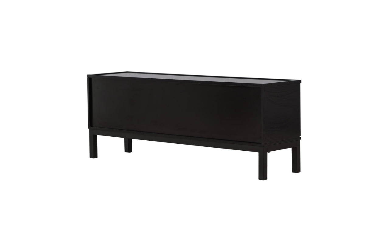 TV-Lowboard Alcoa 150cm - Schwarz-TV-lowboards-Venture Home-le canapé