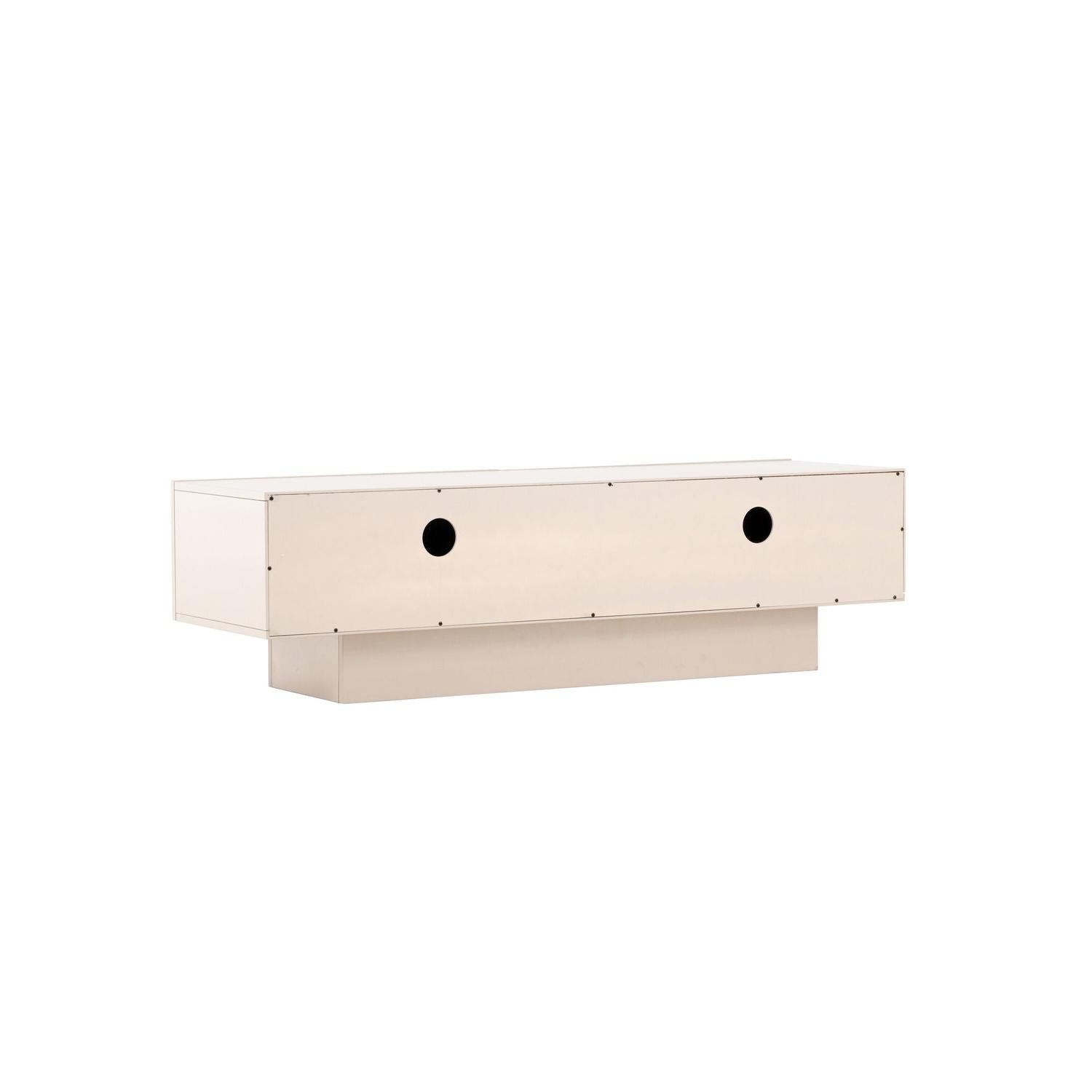 TV-Lowboard Cuenca 160cm - Beige-TV-lowboards-Venture Home-le canapé