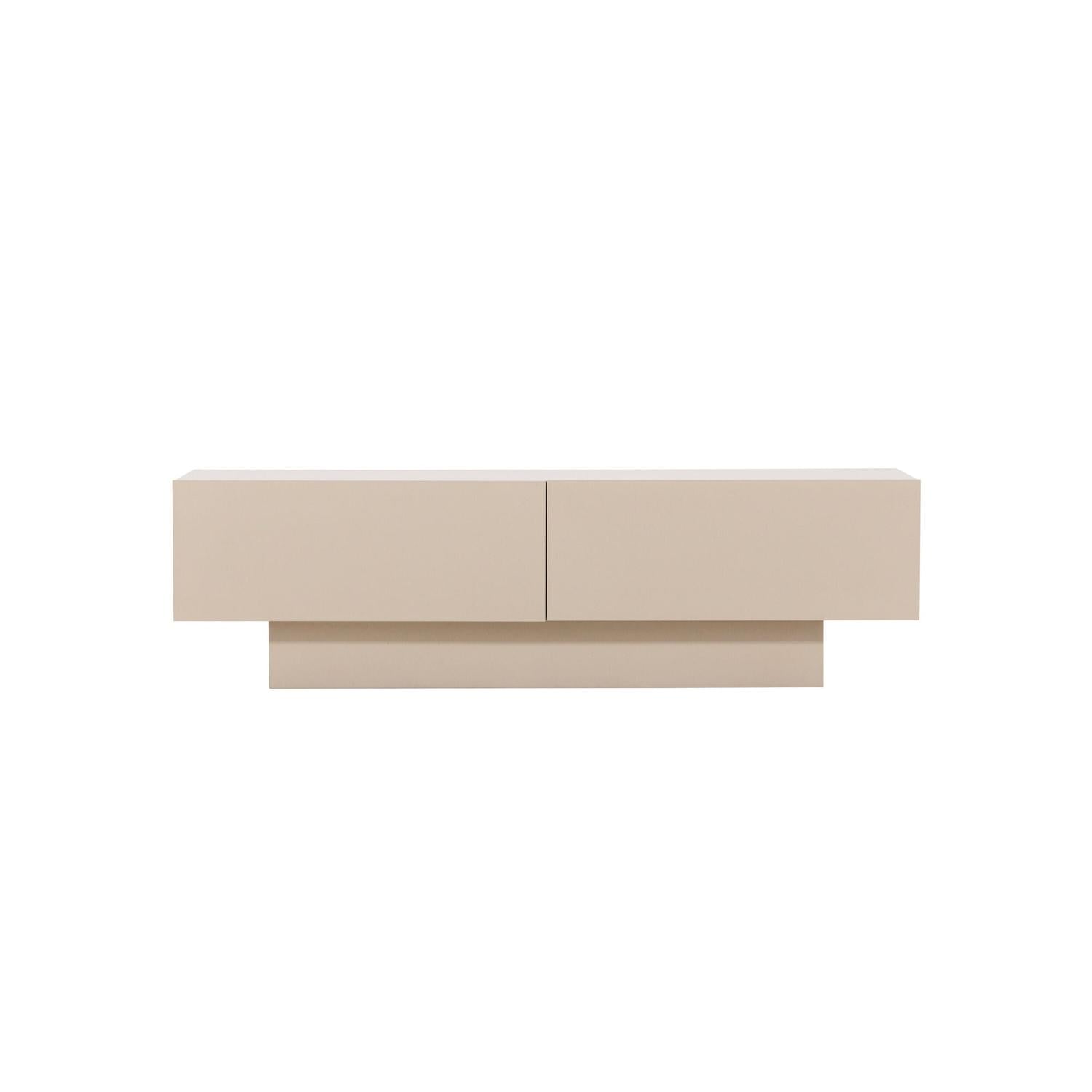 TV-Lowboard Cuenca 160cm - Beige-TV-lowboards-Venture Home-le canapé