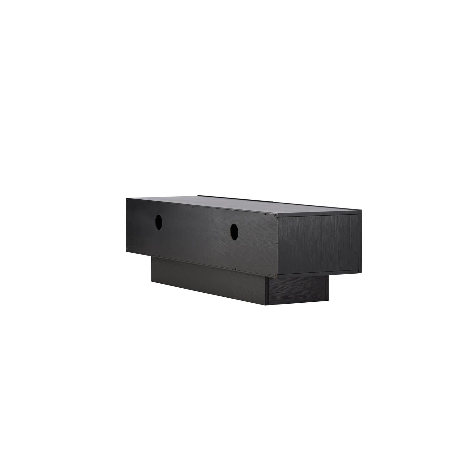 TV-Lowboard Cuenca 160cm - Schwarz-TV-lowboards-Venture Home-le canapé