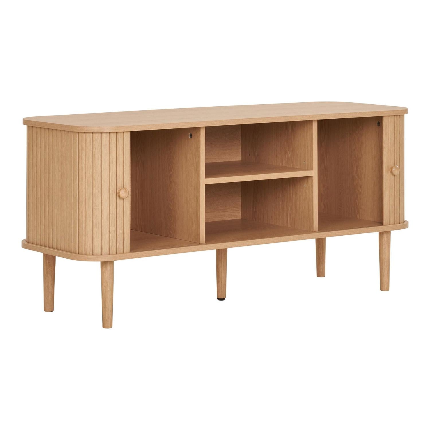 TV-Lowboard Nikko 113cm - Hellbraun-TV-lowboards-House Nordic-le canapé
