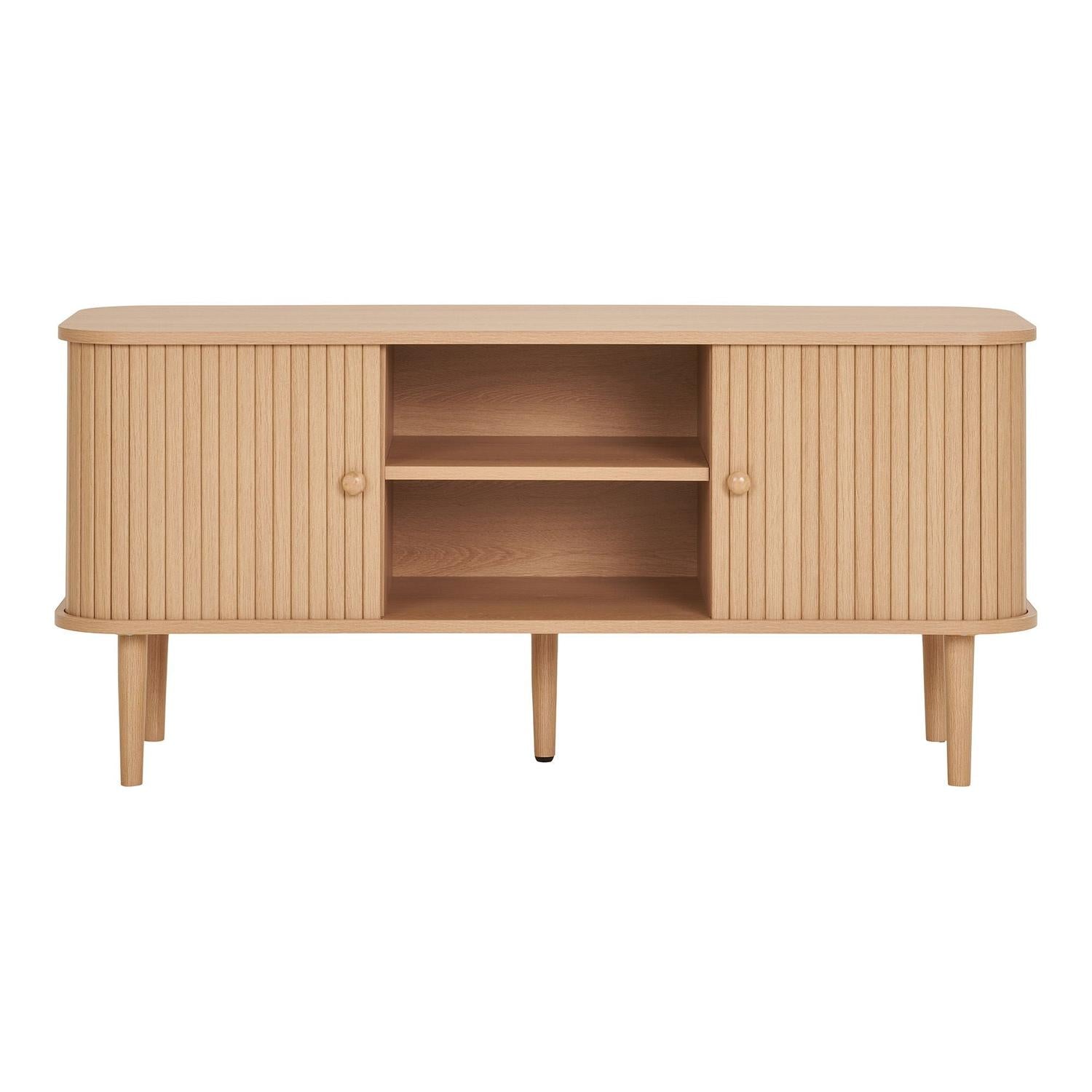 TV-Lowboard Nikko 113cm - Hellbraun-TV-lowboards-House Nordic-le canapé