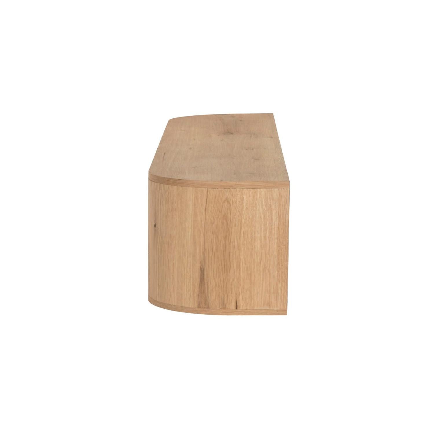 TV-Lowboard Novero schwebend 180cm - Hellbraun-TV-lowboards-Livingfurn-le canapé