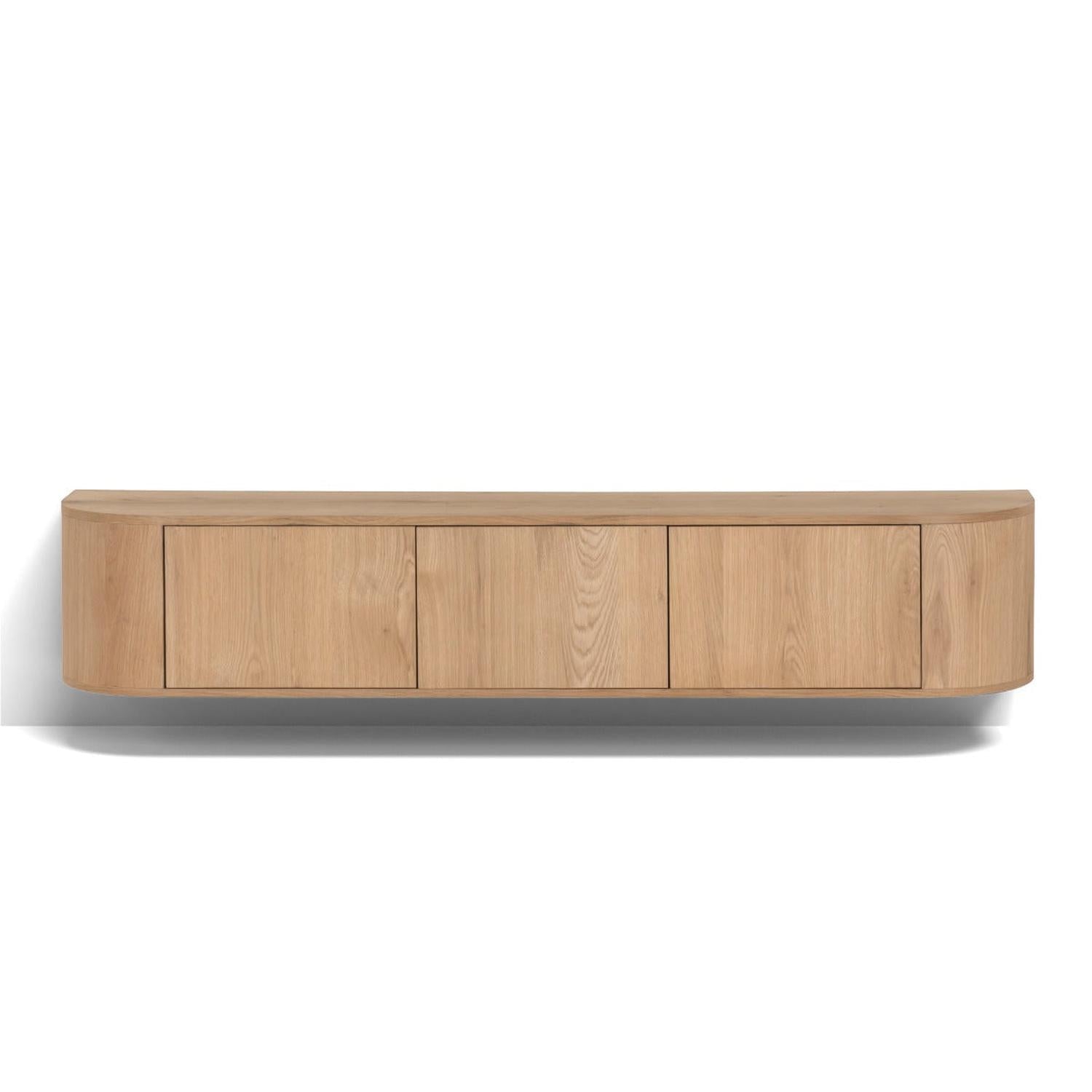 TV-Lowboard Novero schwebend 180cm - Hellbraun-TV-lowboards-Livingfurn-le canapé