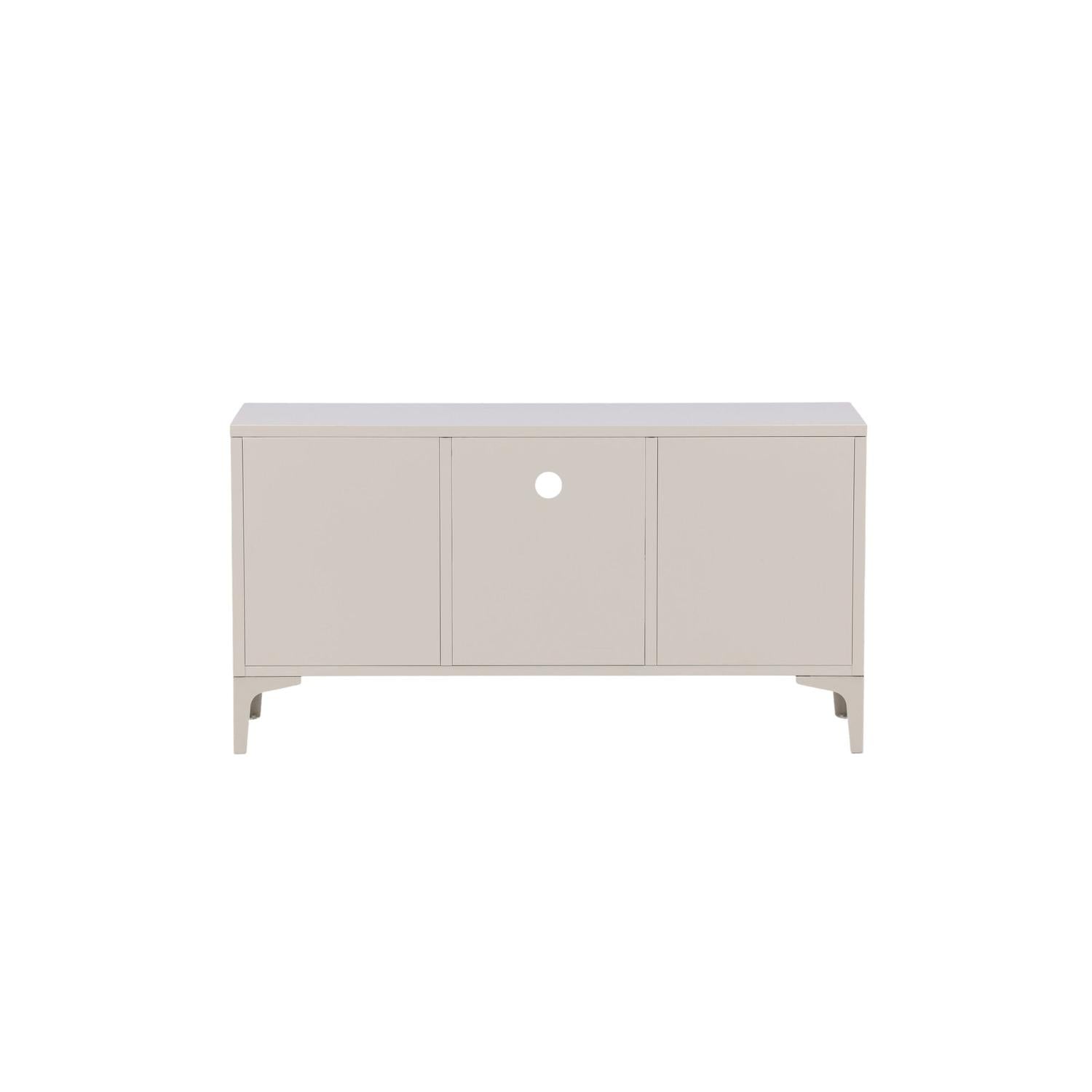 TV-Lowboard Piring 120cm aus Metall - Beige-TV-lowboards-Venture Home-le canapé