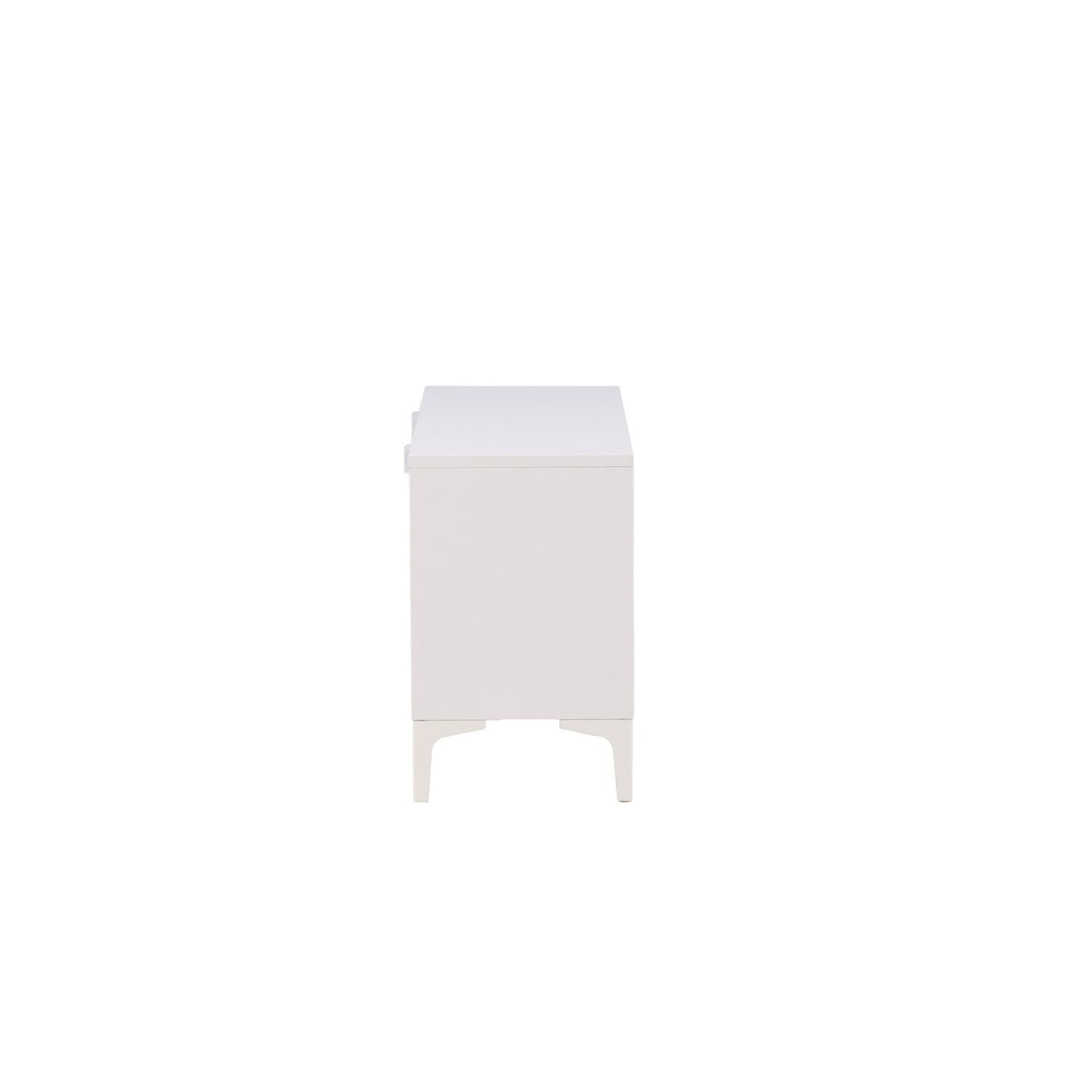 TV-Lowboard Piring 120cm - Weiß-Venture Home-le canapé