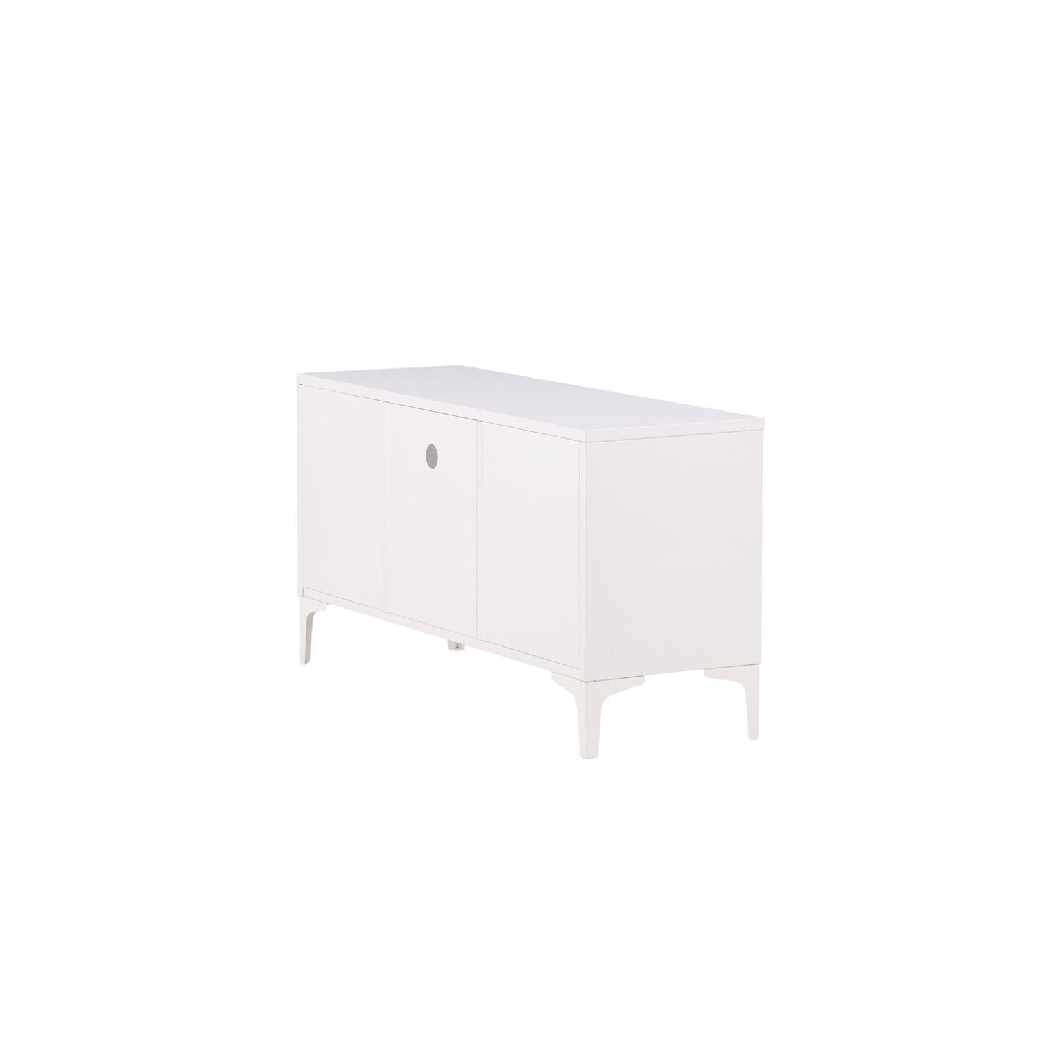 TV-Lowboard Piring 120cm - Weiß-Venture Home-le canapé
