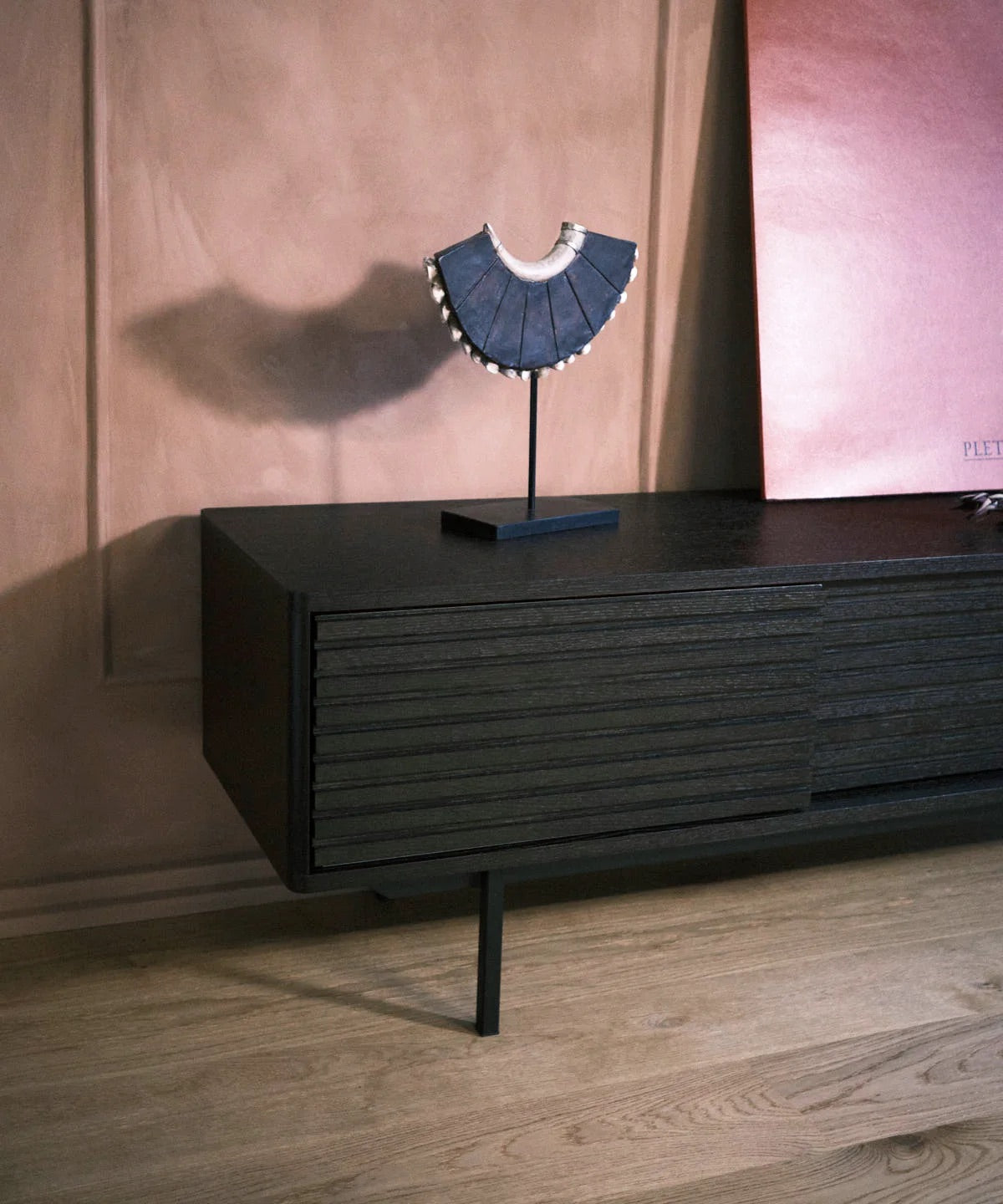 TV-Lowboard Sense 160cm - Dunkelbraun-TV-lowboards-Njordec-le canapé