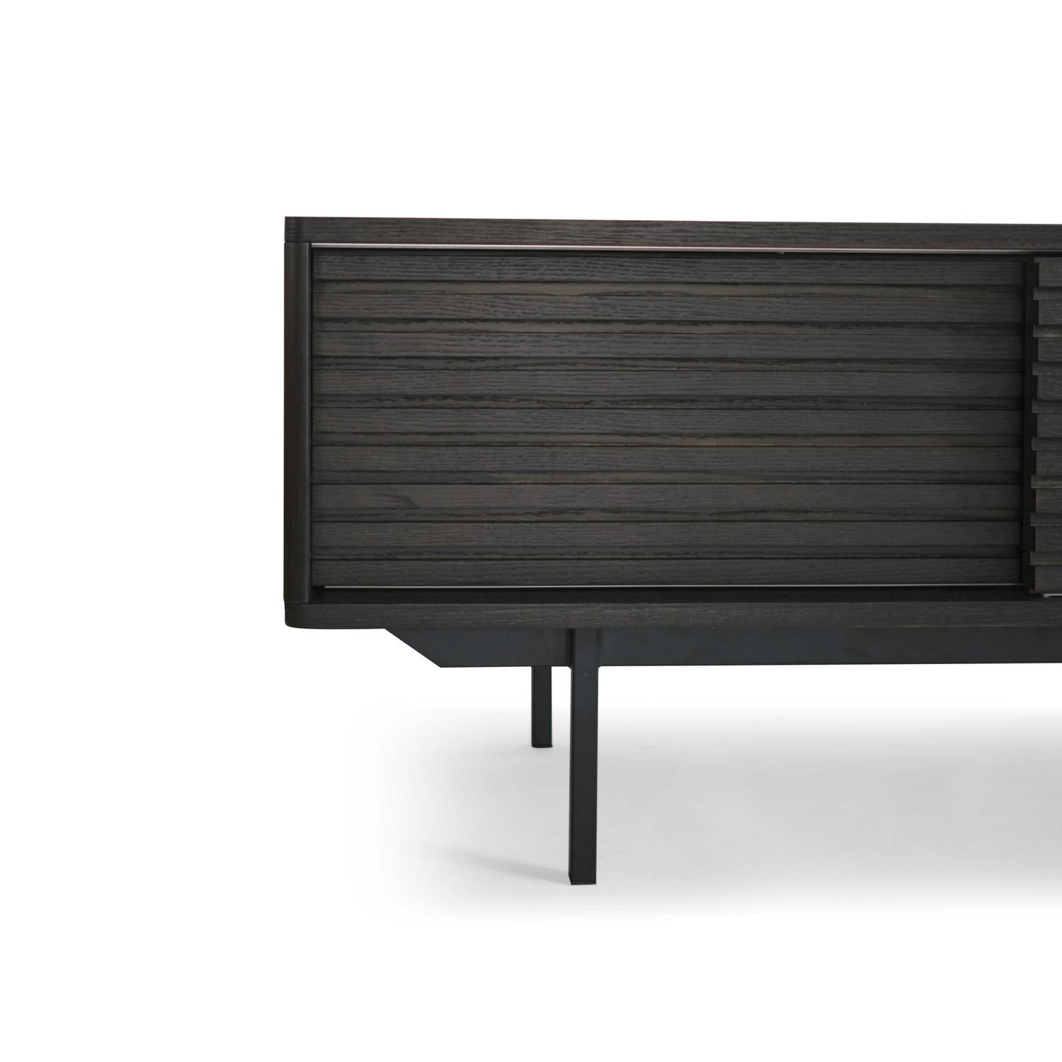 TV-Lowboard Sense 160cm - Dunkelbraun-TV-lowboards-Njordec-le canapé