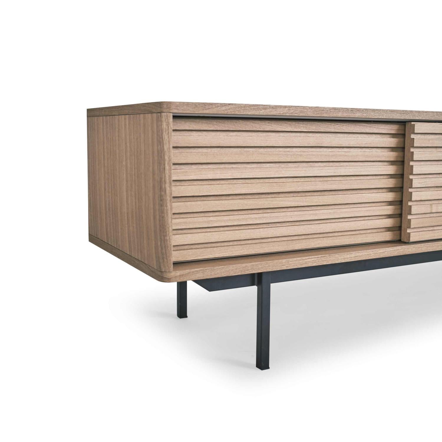 TV-Lowboard Sense 160cm - Hellbraun-TV-lowboards-Njordec-le canapé