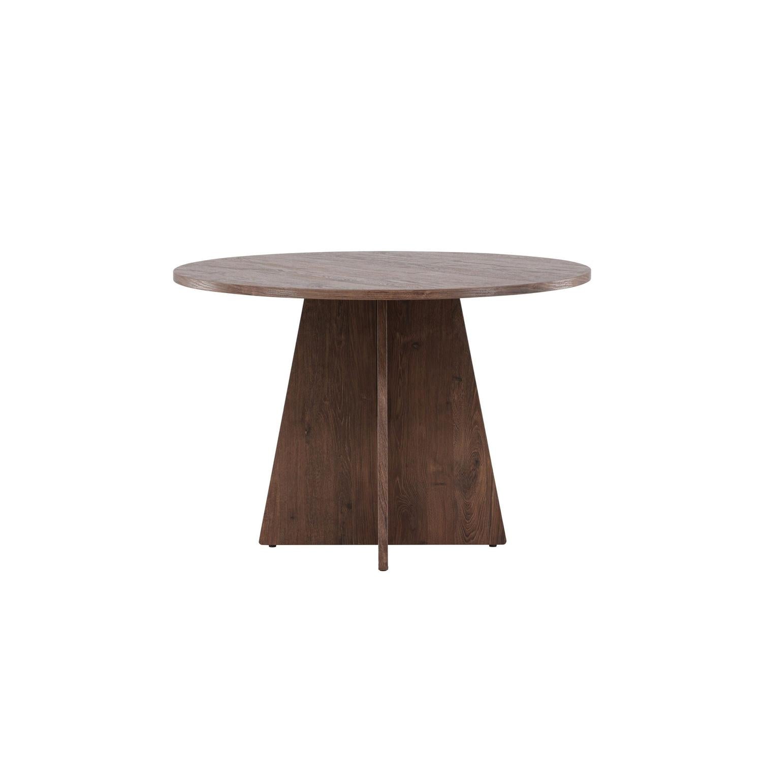 Venture Home Bootcut Dining Table ⌀110 - Mocca /-Venture Home-le canapé