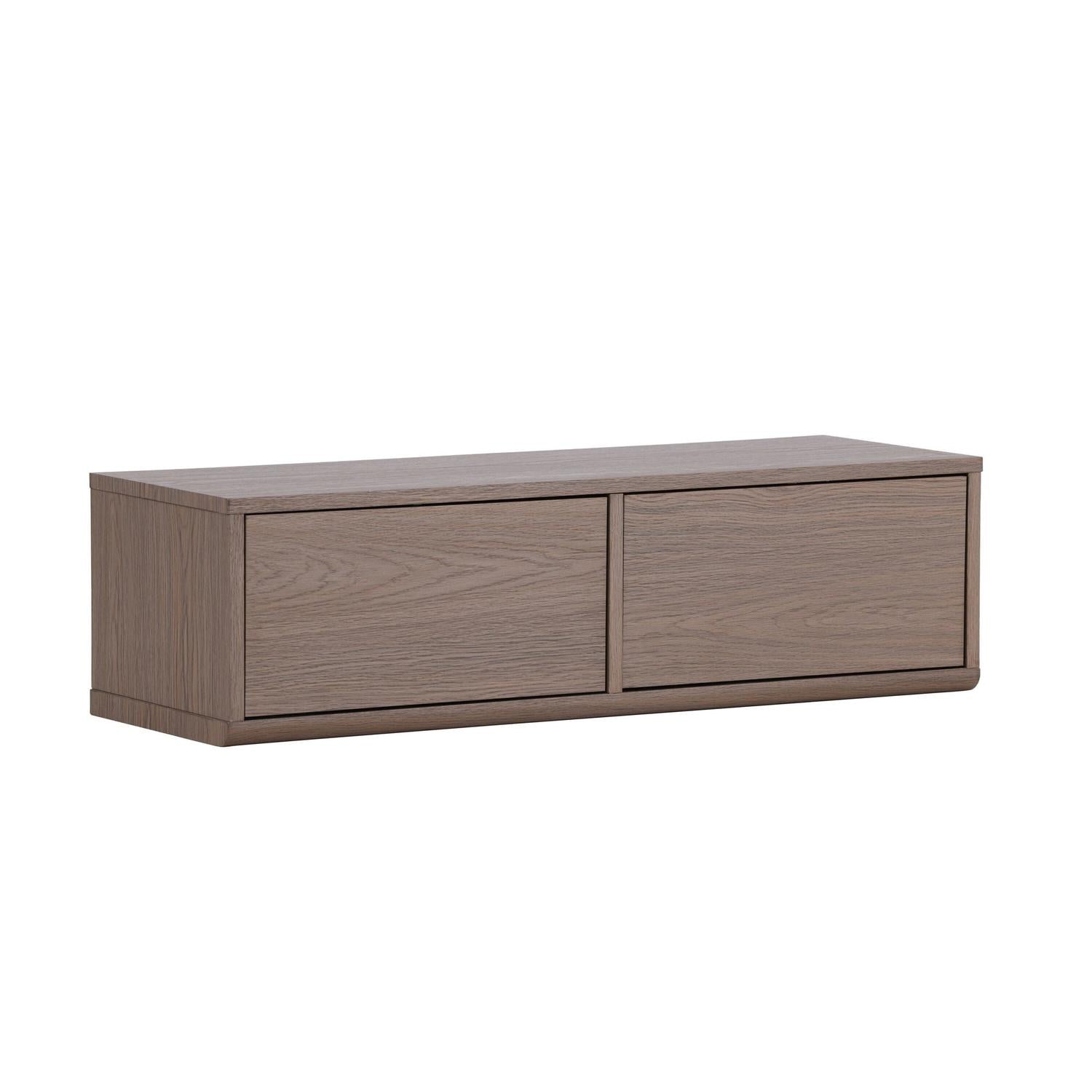 Venture Home Dragh TV Stand 100x35x28 cm - MDF Frame / Mocca 3D Paper-Venture Home-le canapé