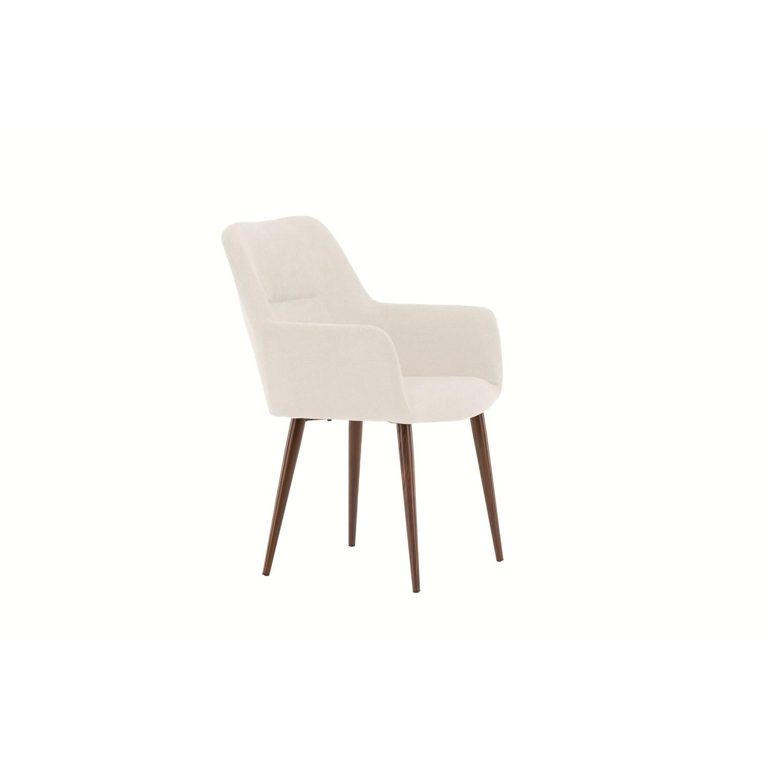 Venture Home Tomorrow Dining Chair 2-pack - Mocca / Beige Linen-Venture Home-le canapé
