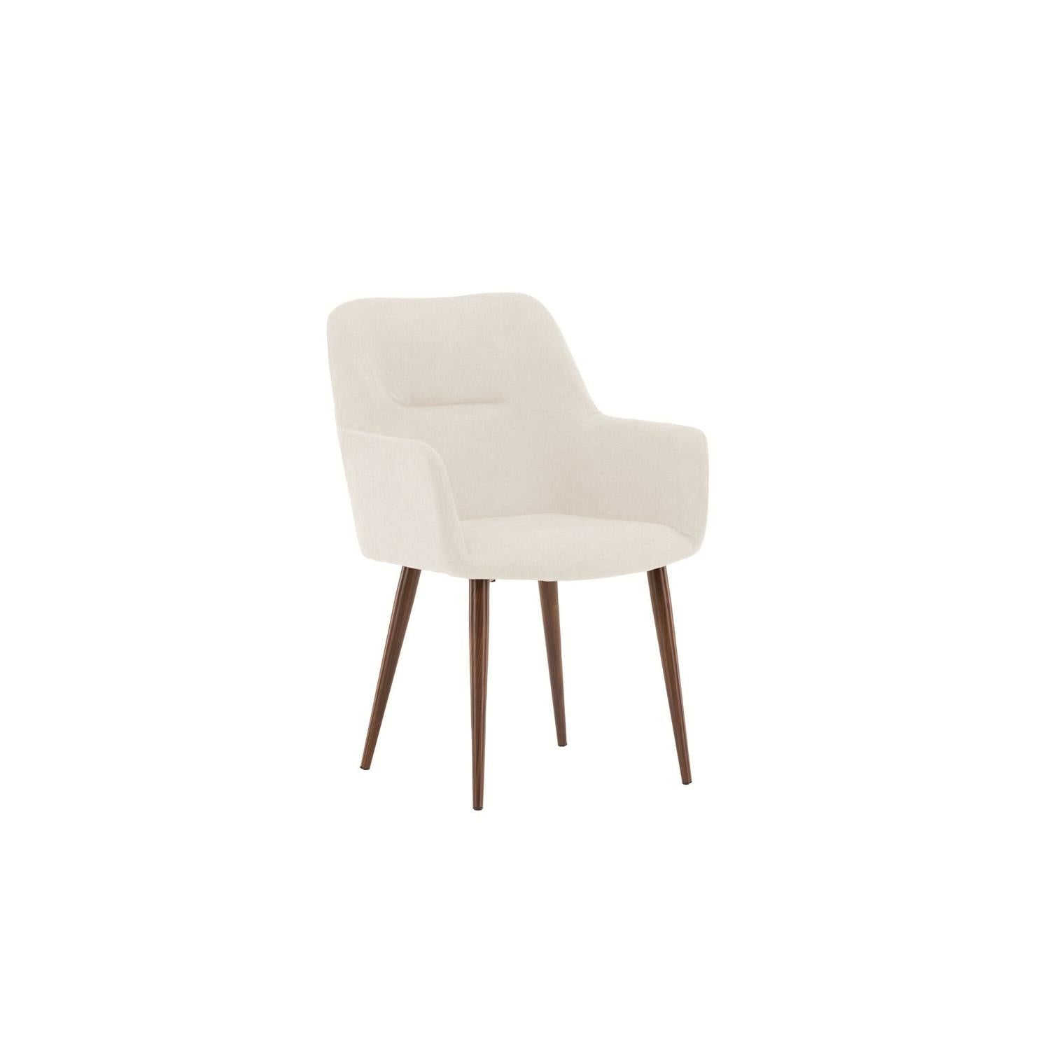 Venture Home Tomorrow Dining Chair 2-pack - Mocca / Beige Linen-Venture Home-le canapé