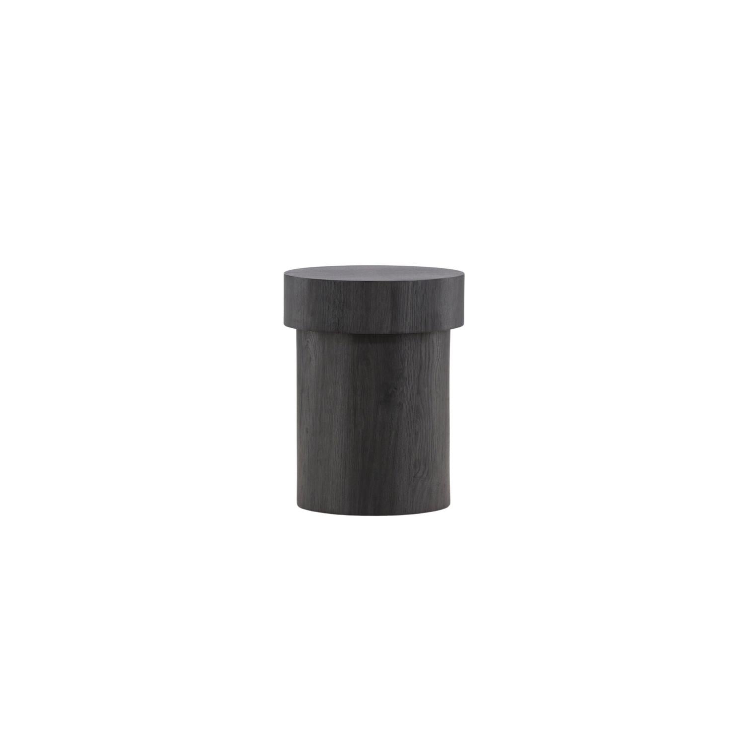 Vind Malung Side Table ⌀35 - Black FSC 100%-Vind-le canapé
