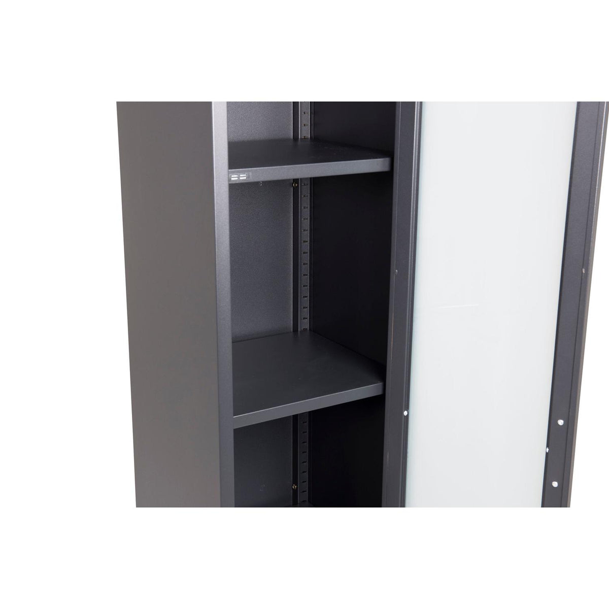 Vitrine Acero 150cm aus Metall - Schwarz-Vitrinen-Venture Home-le canapé