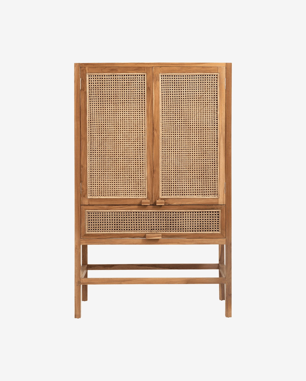 Vitrinenschrank MERGE 160cm aus Rattan-Vitrinen-Nordal A/S-le canapé