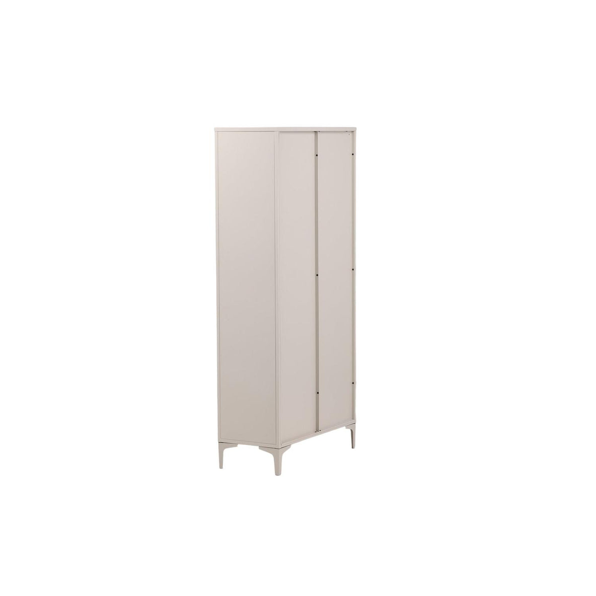 Vitrinenschrank Piring 190cm - Beige-Vitrinen-Venture Home-le canapé