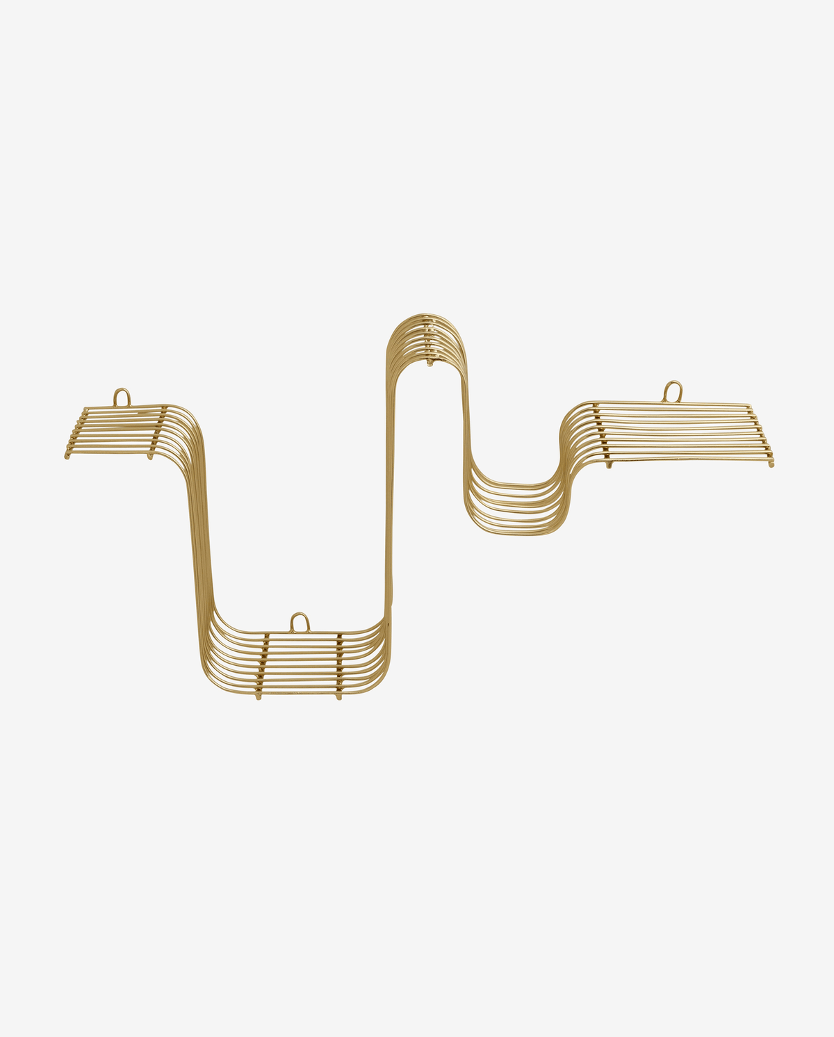 Wandregal Brava 54cm aus Metall - Gold-Regale-Nordal A/S-le canapé