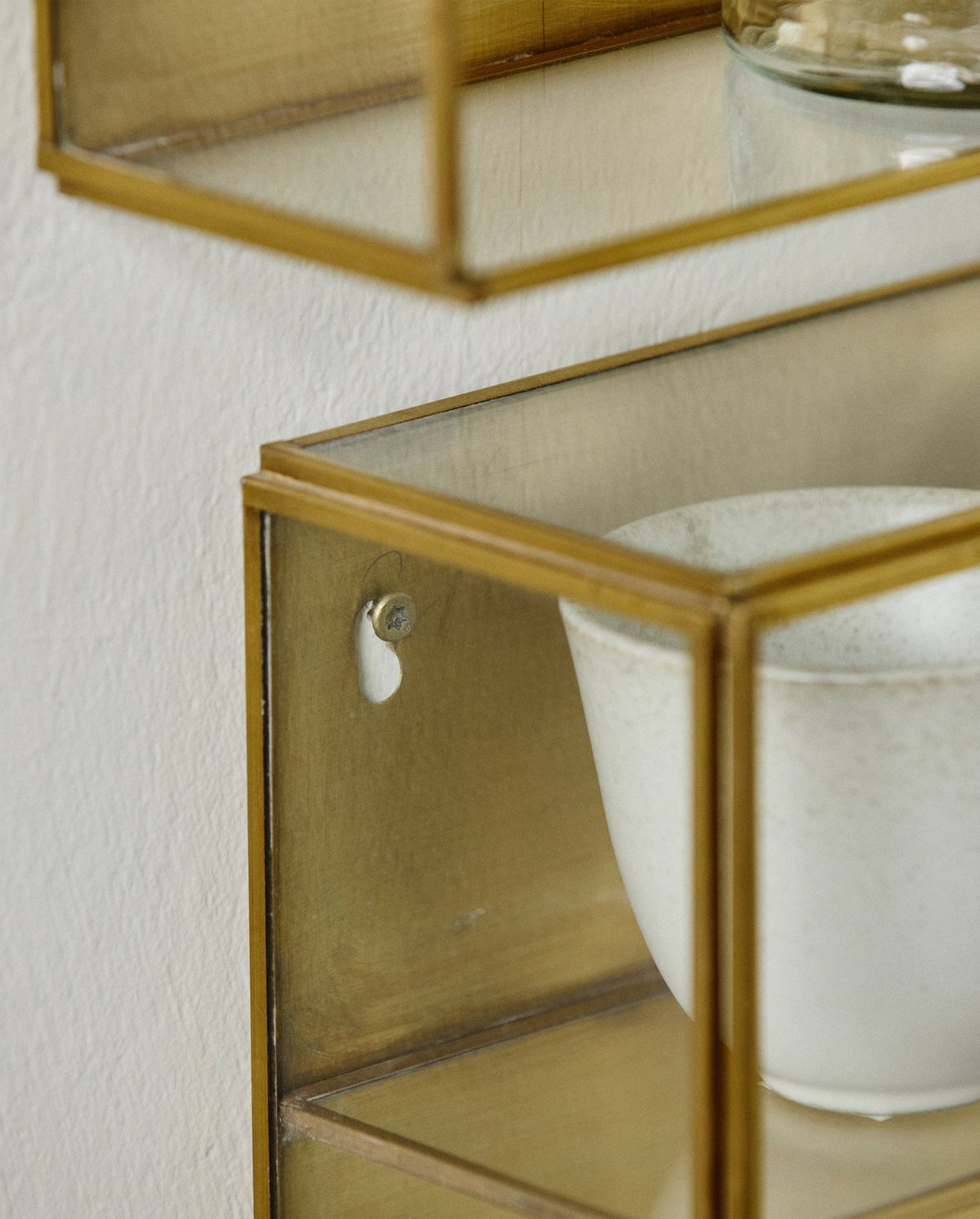 Wandschrank ADA 35cm - Gold-Wandschränke-Nordal A/S-le canapé