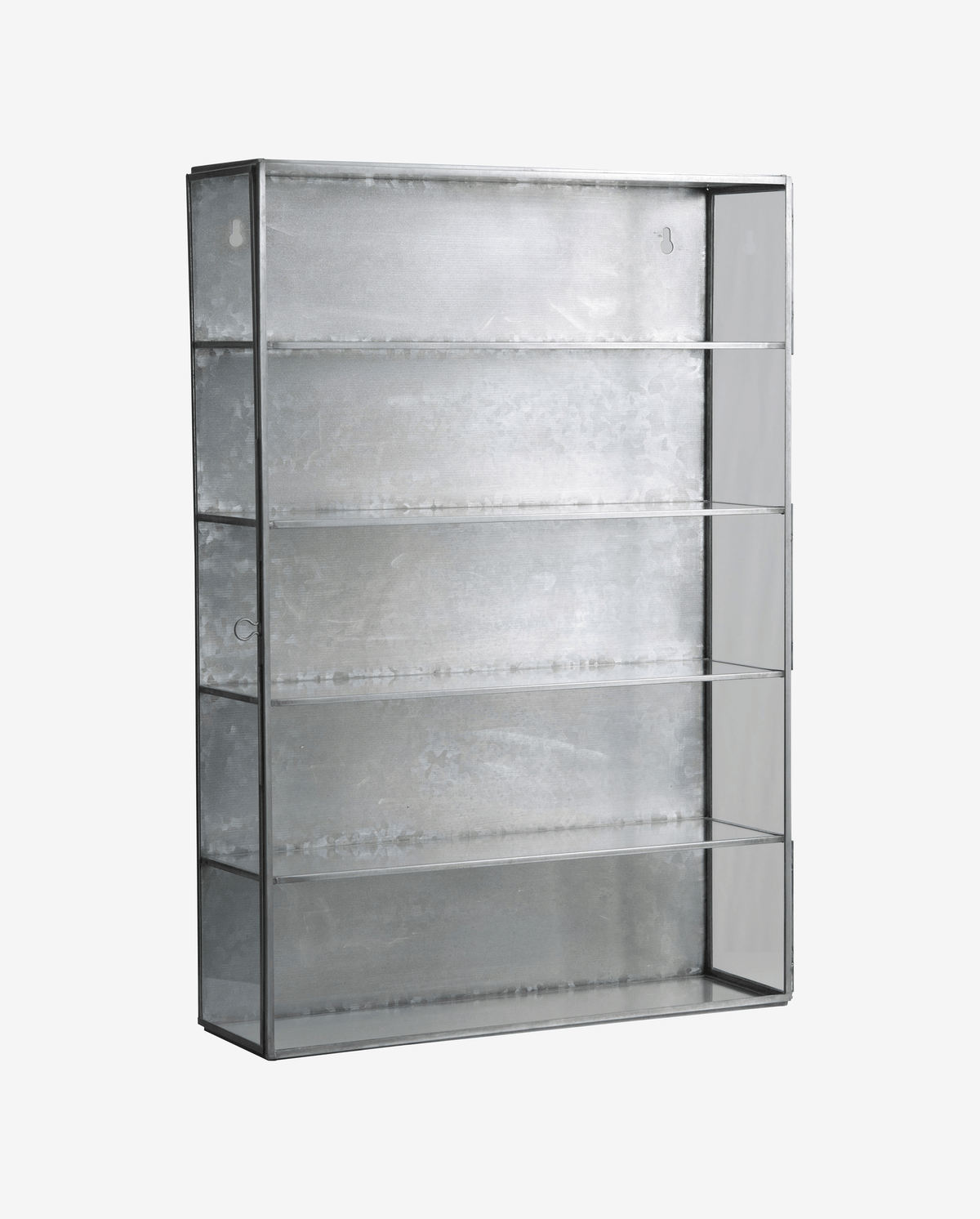 Wandschrank Ada 50cm aus Metall mit 4 Glasböden-Wandschränke-Nordal A/S-le canapé