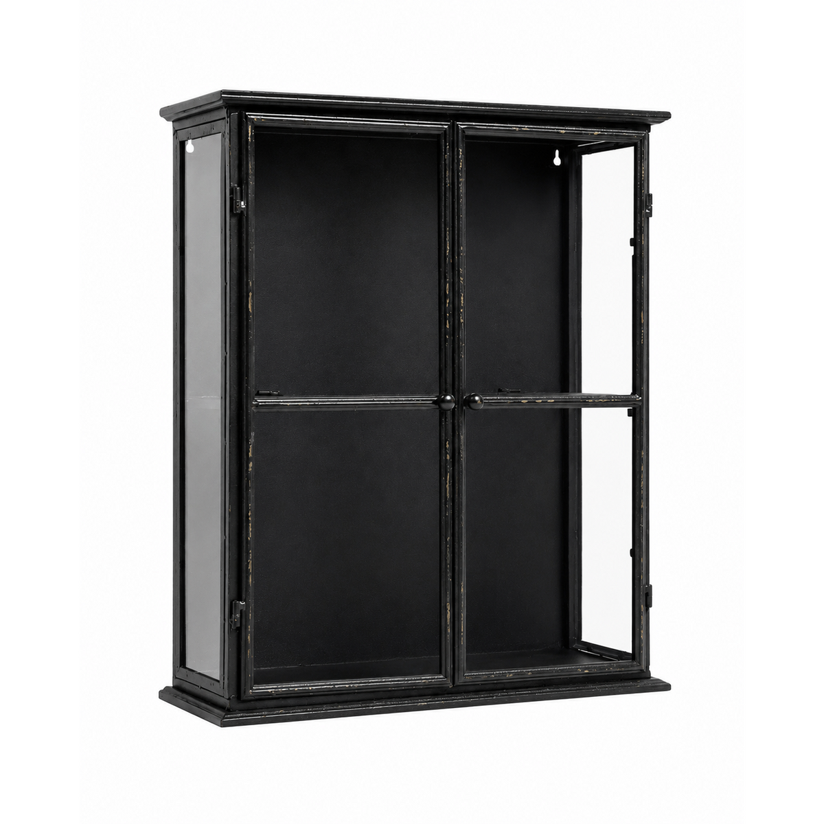 Wandschrank DOWNTOWN 50cm aus Glas - Schwarz-Wandschränke-Nordal A/S-le canapé